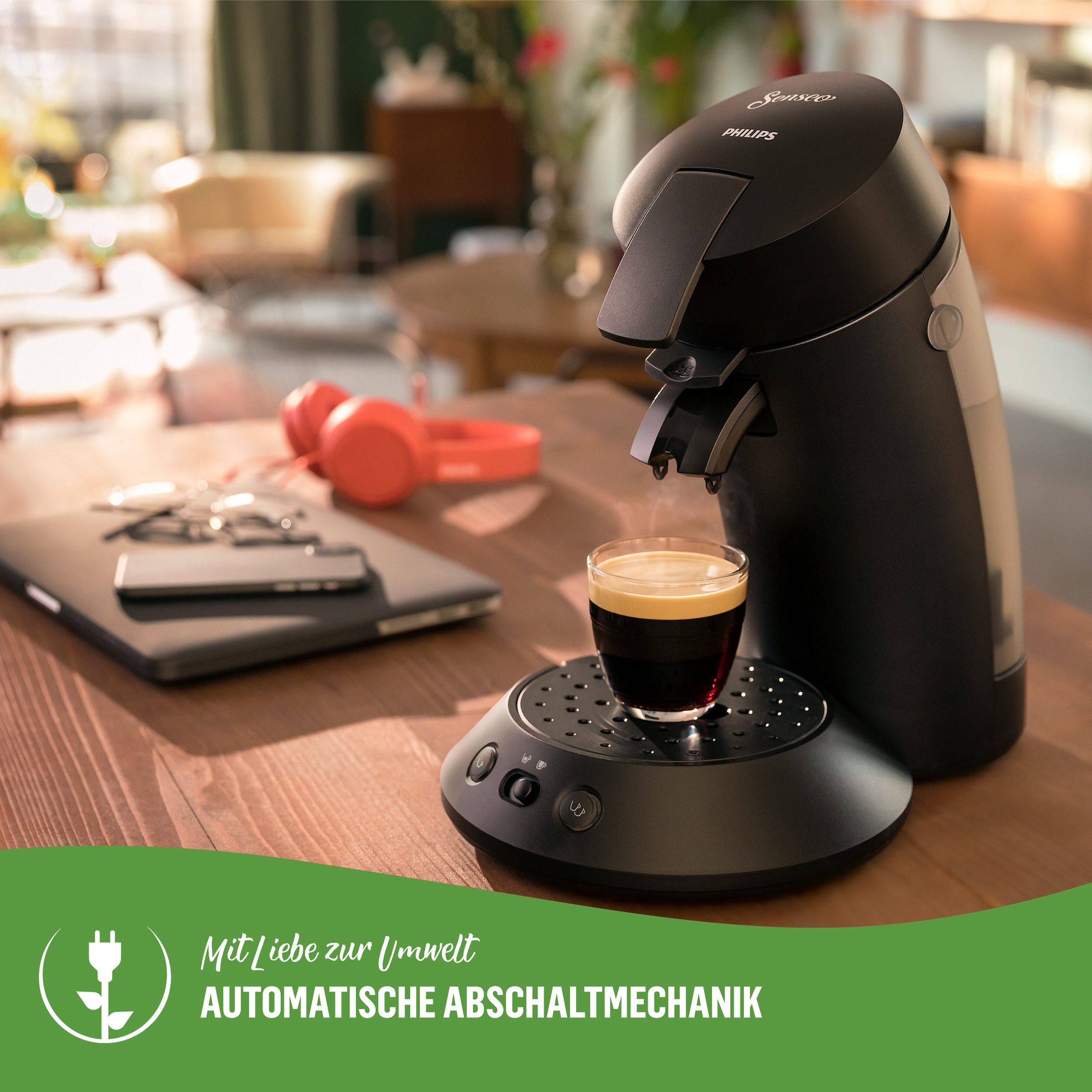 Philips Senseo Kaffeepadmaschine CSA210/22, recyceltem Senseo € max.33 XXL Garantie und 80% aus Plus 3 kaufen »Original Plastik*«, bis zurückerhalten mit Pads 100 Eco Jahren