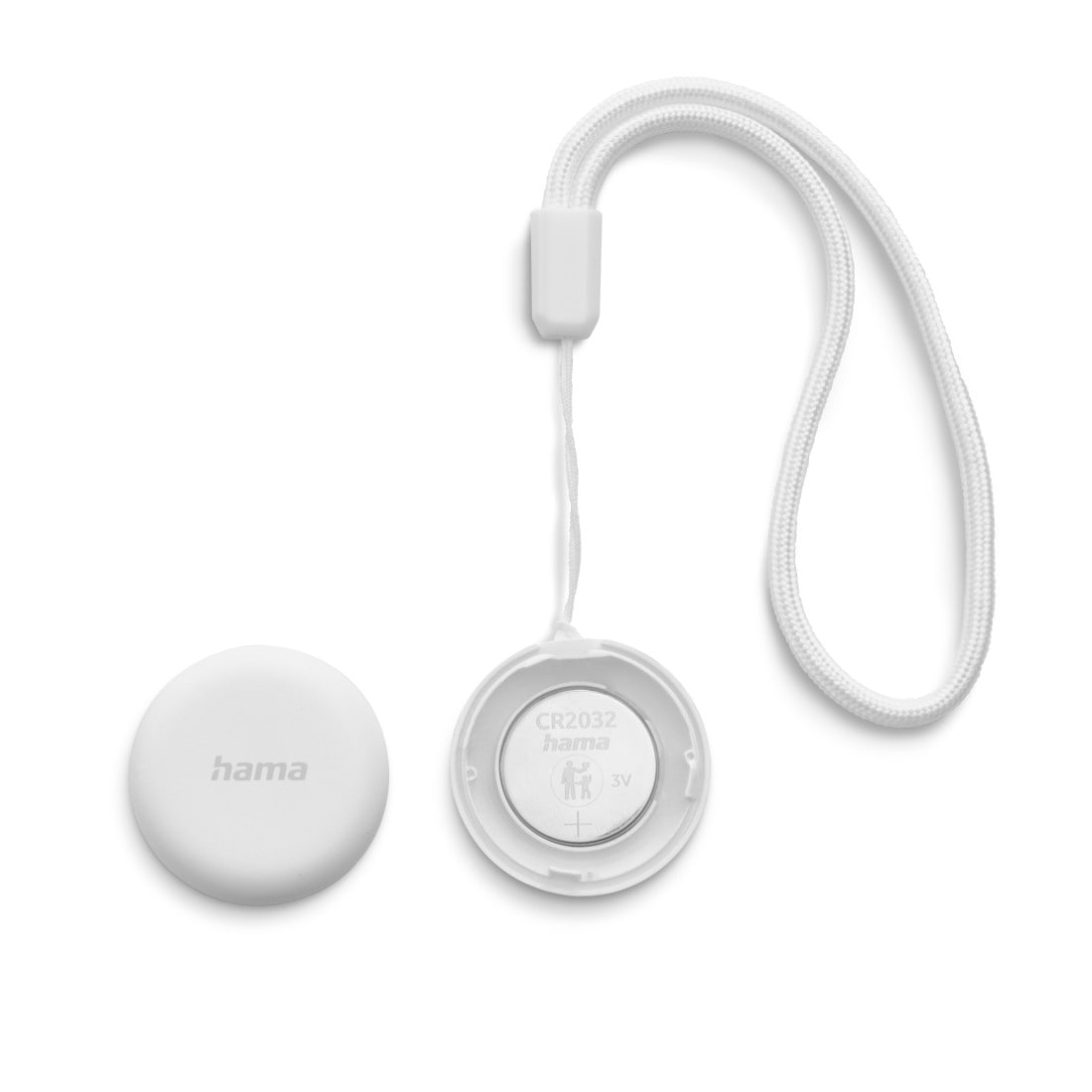 Hama GPS-Tracker »Schlüsselfinder (Android „Mein Gerät finden“, Bluetooth, Alarm, 2 St.)« AirTag Alternative, Tracker