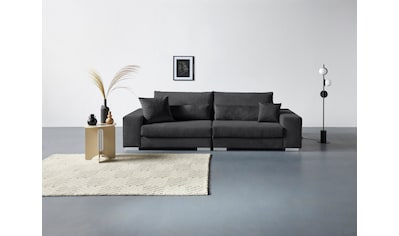 Big-Sofa »Vasco«, Breite 277 cm, inkl. 6-teiliges Kissenset, in Cord