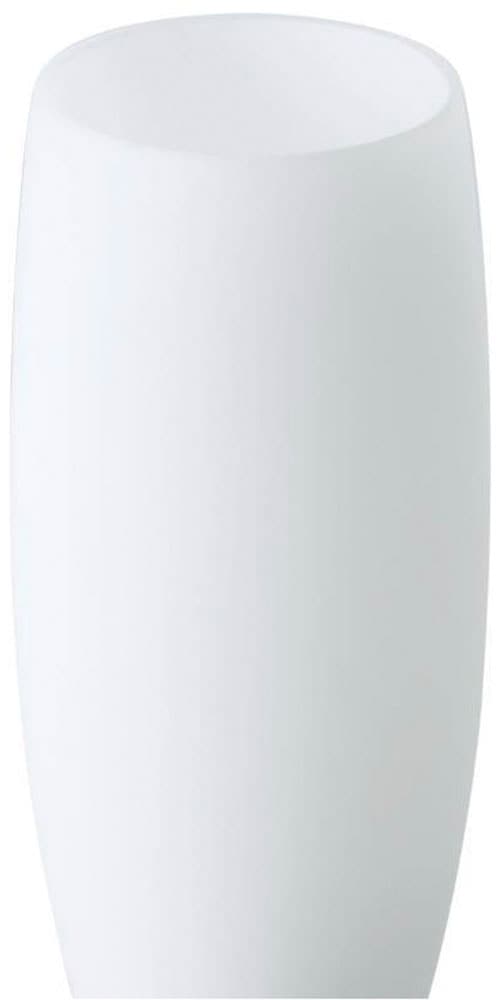 EGLO Tischleuchte »SLIM Tischlampe, Nachttischlampe, Wohnzimmerlampe, nickel-matt, weiß«, 1 flammig, Leuchtmittel E14 | Leuchtmittel wechselbar-ohne Leuchtmittel, Lampe mit Schalter, E14, schlichtes Design, modern, 22x7x10cm