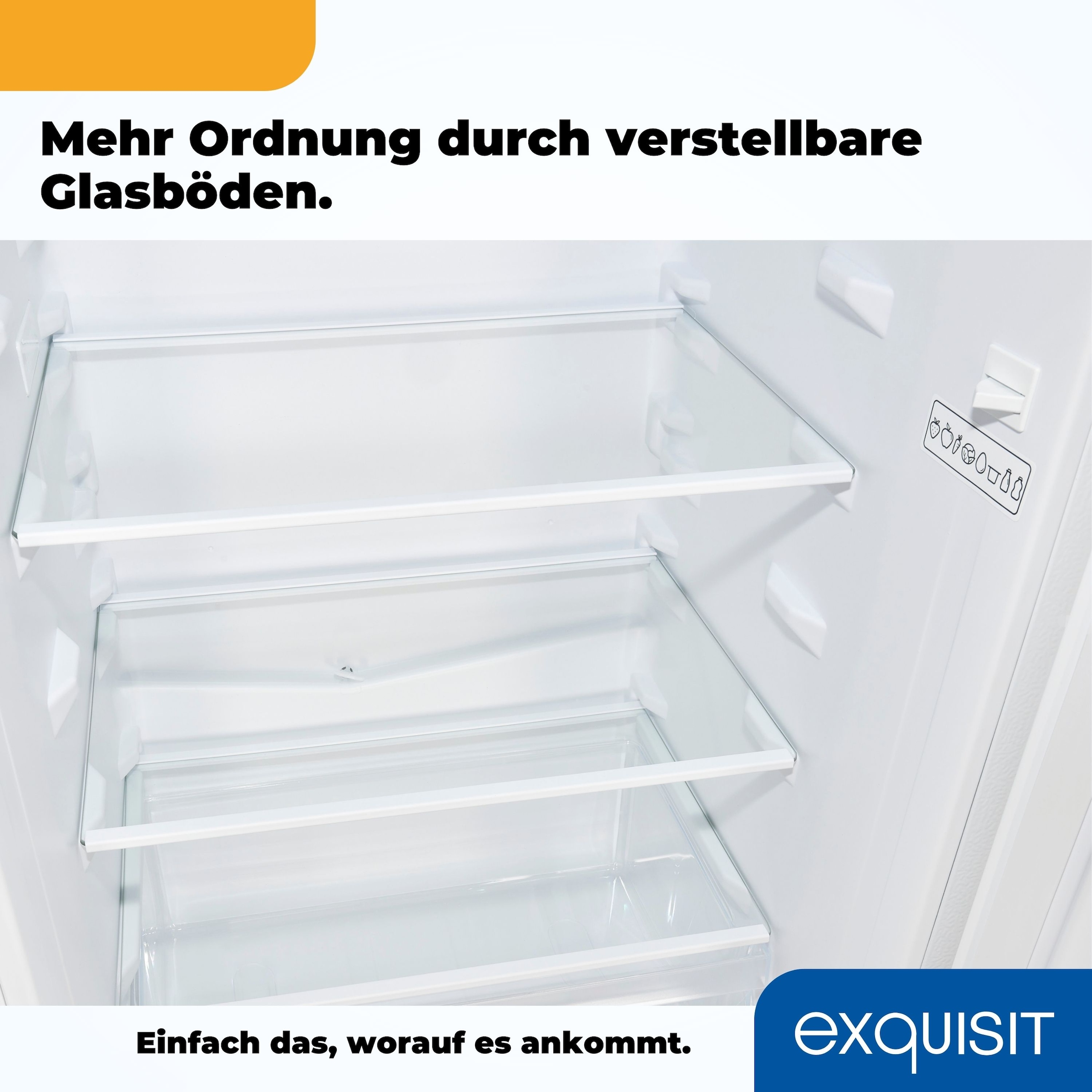 exquisit Kühl-/Gefrierkombination »KGC231-60-E-050C«