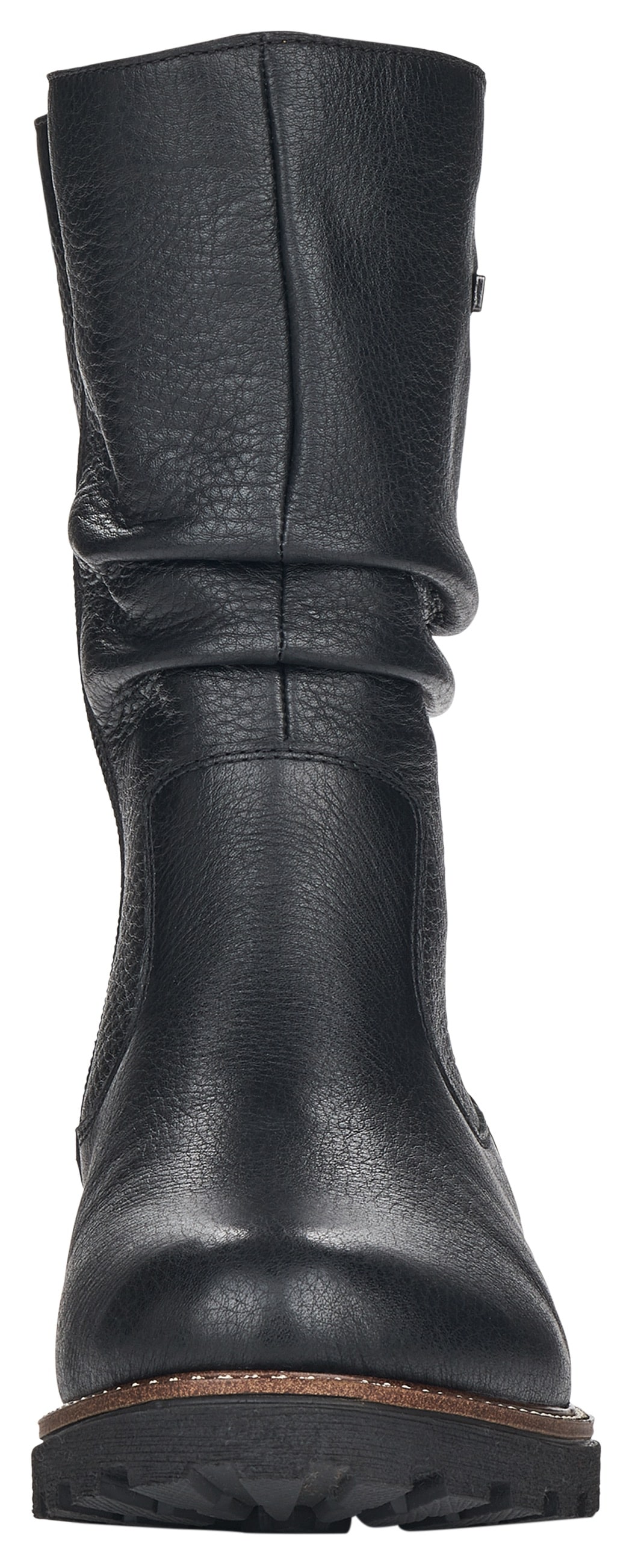 Remonte Winterstiefel, Blockabsatz, Winterboots mit Falten am slouchy Schaft, schmale Form