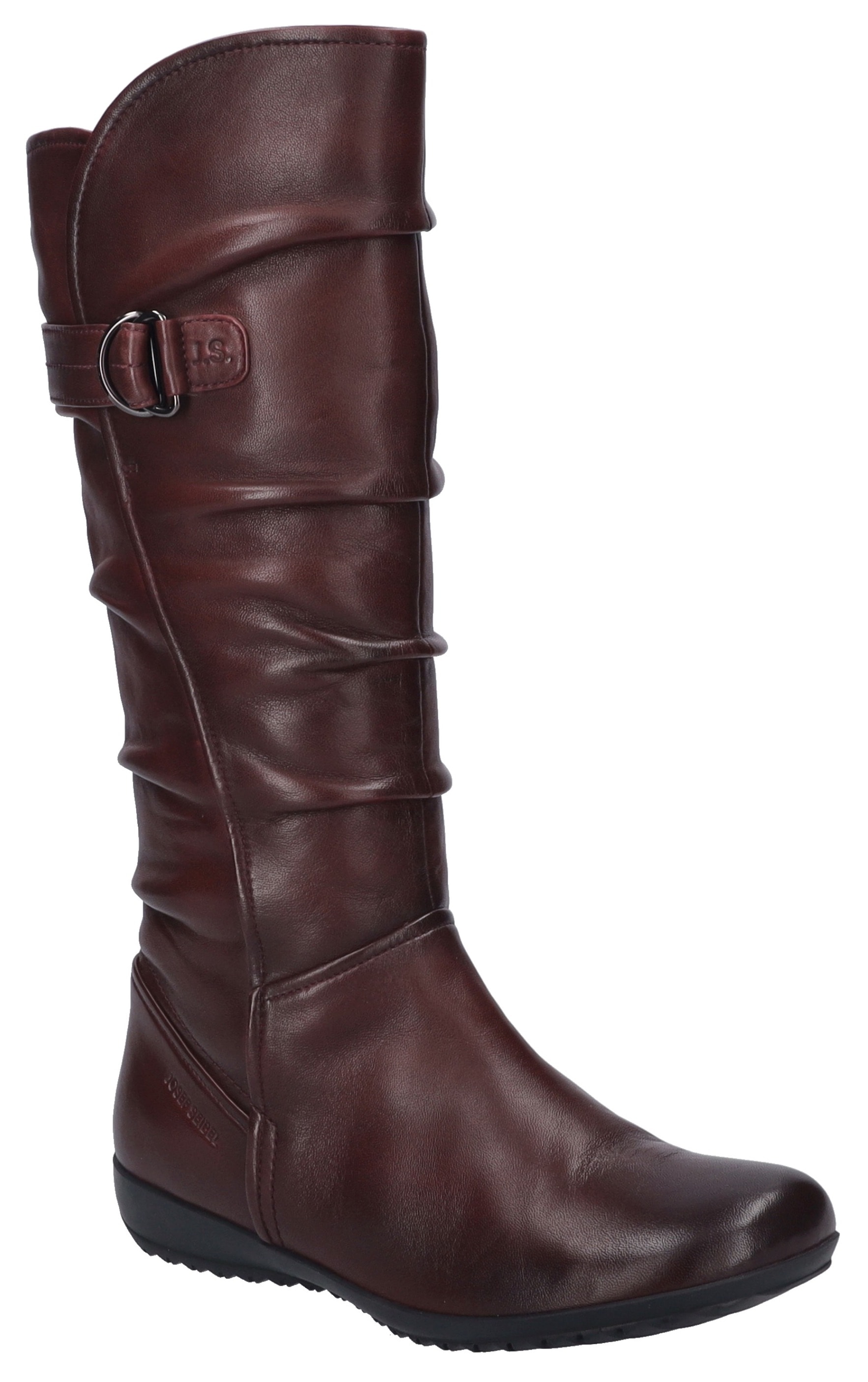 Josef Seibel Schlupfboots »Naly 23«, Stiefel, Schlupfstiefel, Winterstiefel mit Raffungen und XS-Schaft