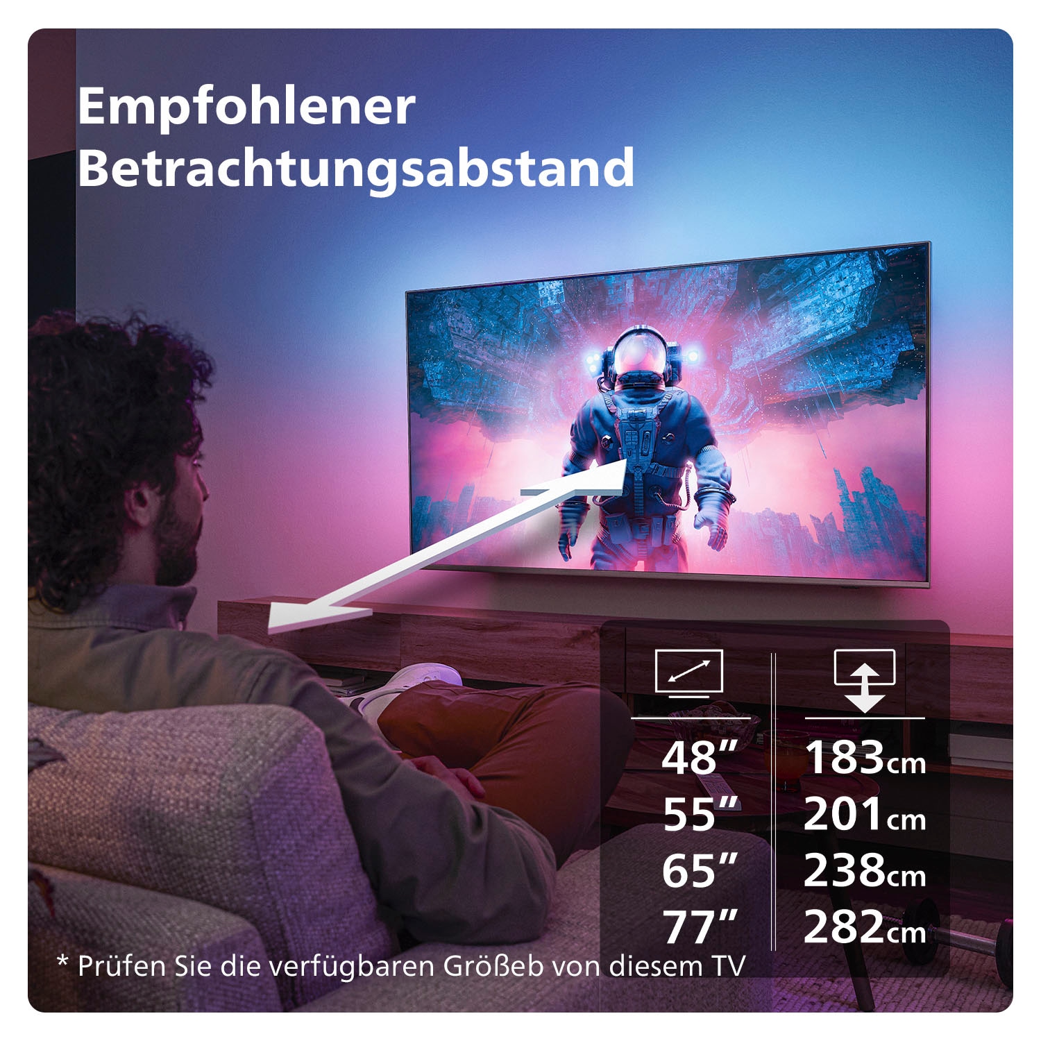 Philips OLED-Fernseher »48OLED759/12«, 4K Ultra HD, Smart-TV