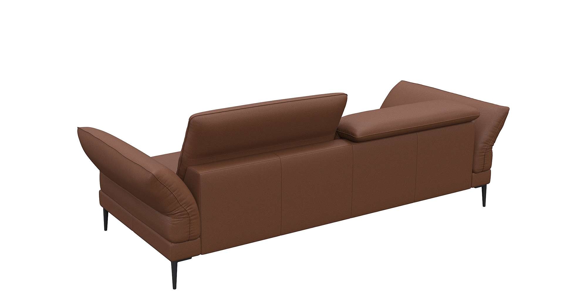 FLEXLUX 3-Sitzer »Salino, Funktionssofa, Relaxsofa«, Sofa mit Arm- und Kopfteil-Verstellungen, Kaltschaum & Stahl-Wellen