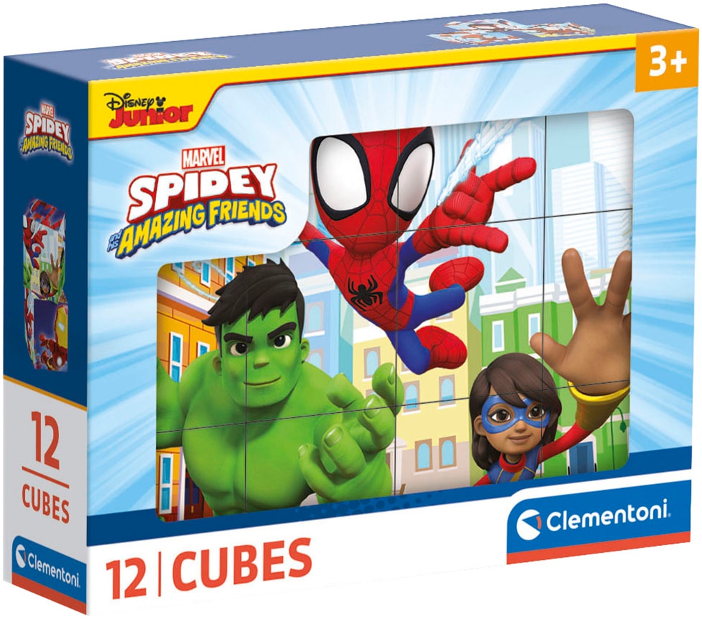 Würfelpuzzle »Spidey und seine Superfreunde«, Made in Europe; FSC® - schützt Wald -...