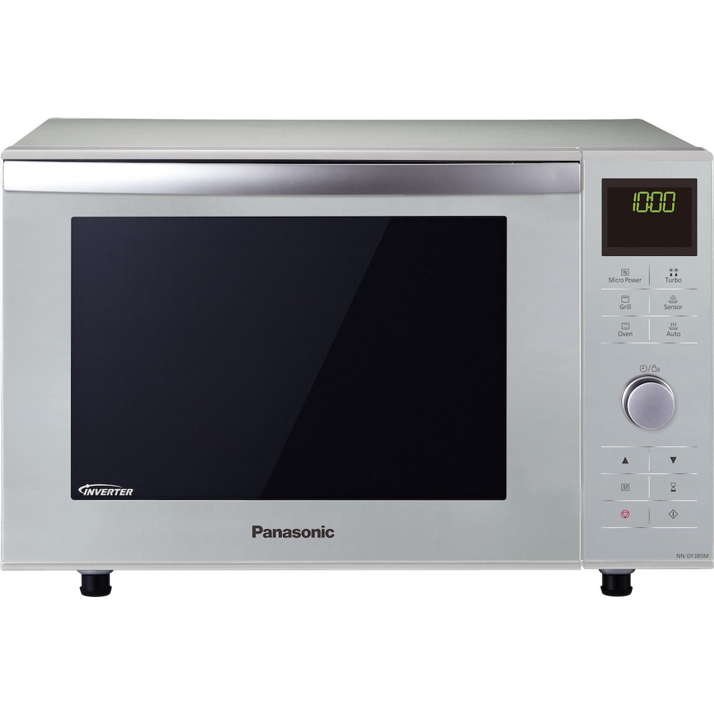 Panasonic Mikrowelle »NN-DF385MEPG«, Grill-Ober-/Unterhitze, 1000 W