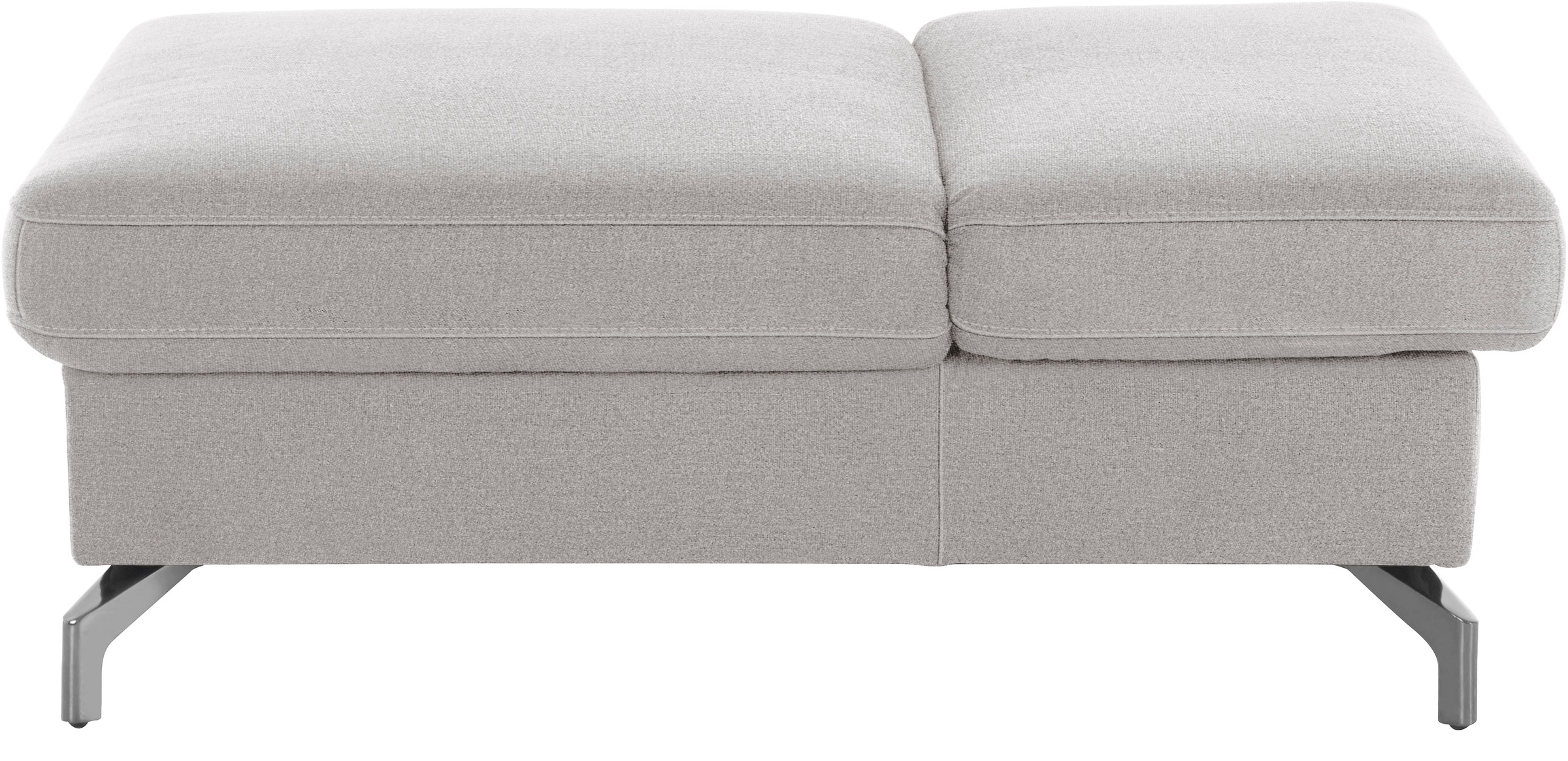sit&more Hocker »Brisbane«, Fußhöhe 12 cm, mit Federkern und Klappfunktion