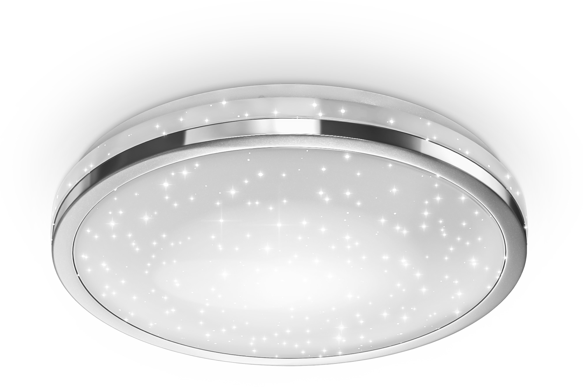 B.K.Licht LED Deckenleuchte, XXL mit online 1 Garantie kaufen flammig-flammig, Sternendekor, LED mit 1500lm, Deckenlampe 15W | 3 neutralweiß Jahren Platine