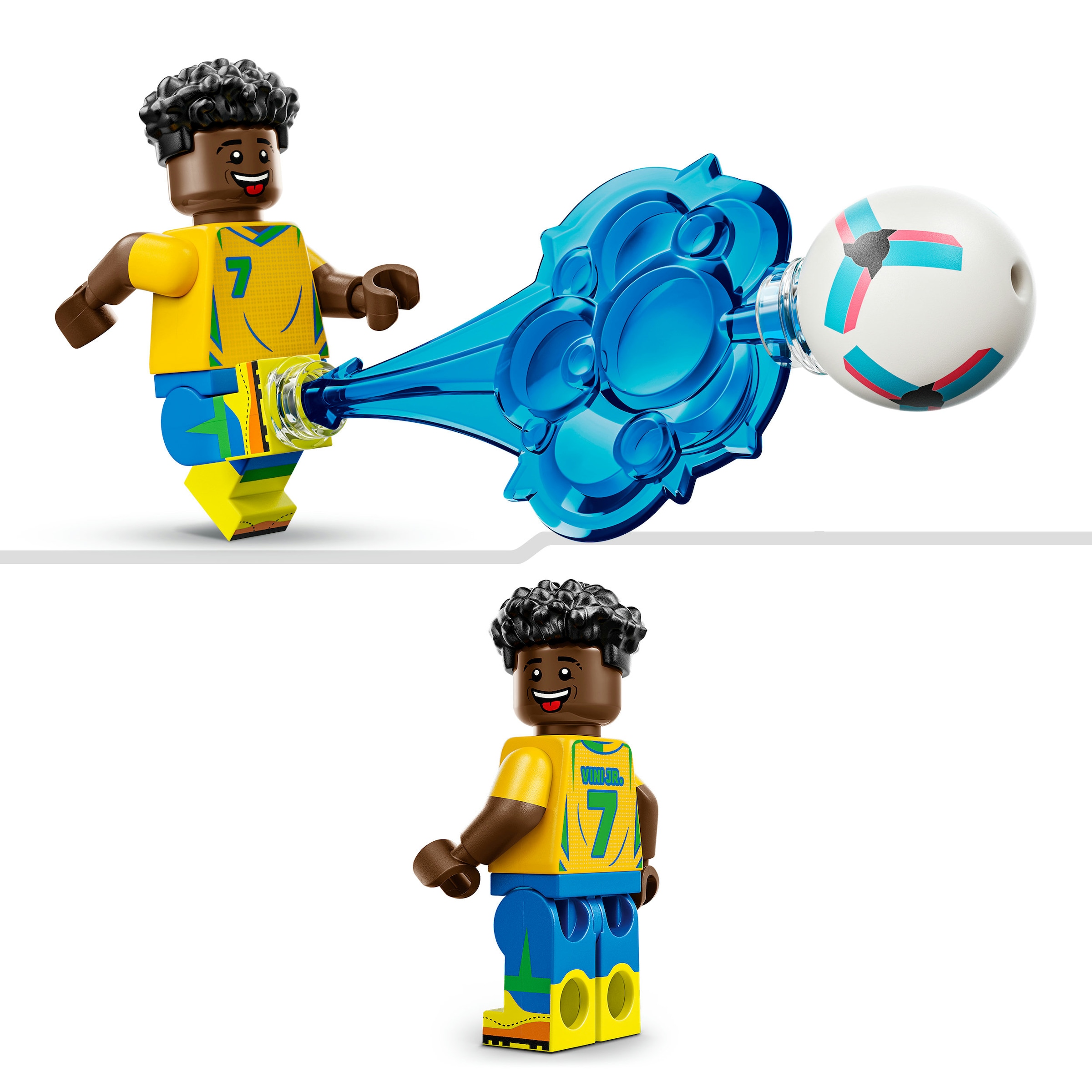 LEGO® Konstruktionsspielsteine »Vini Jr. – Fußball-Highlights (43027), LEGO Editions Football«