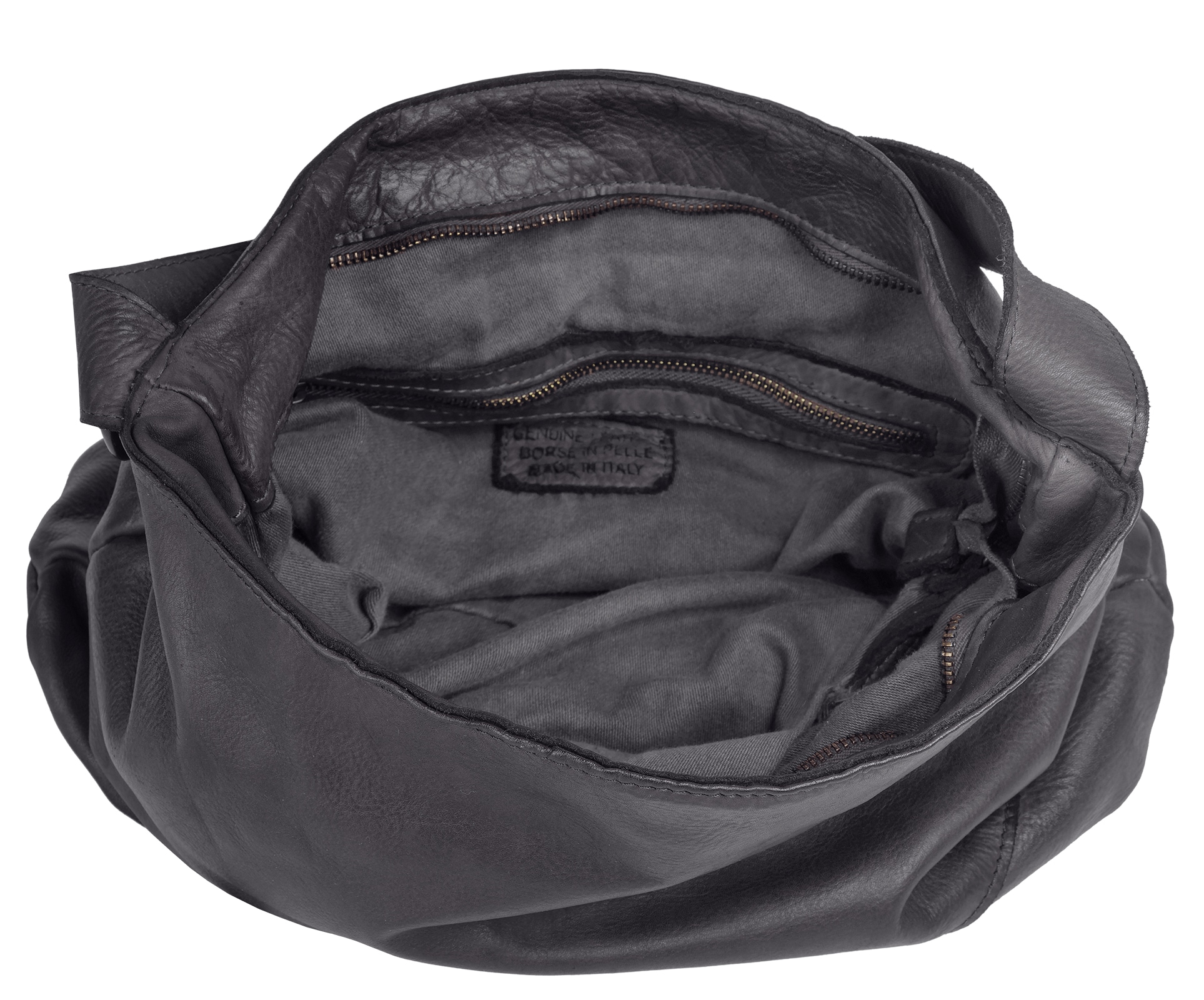 forty° Shopper, echt Leder, Made in Italy