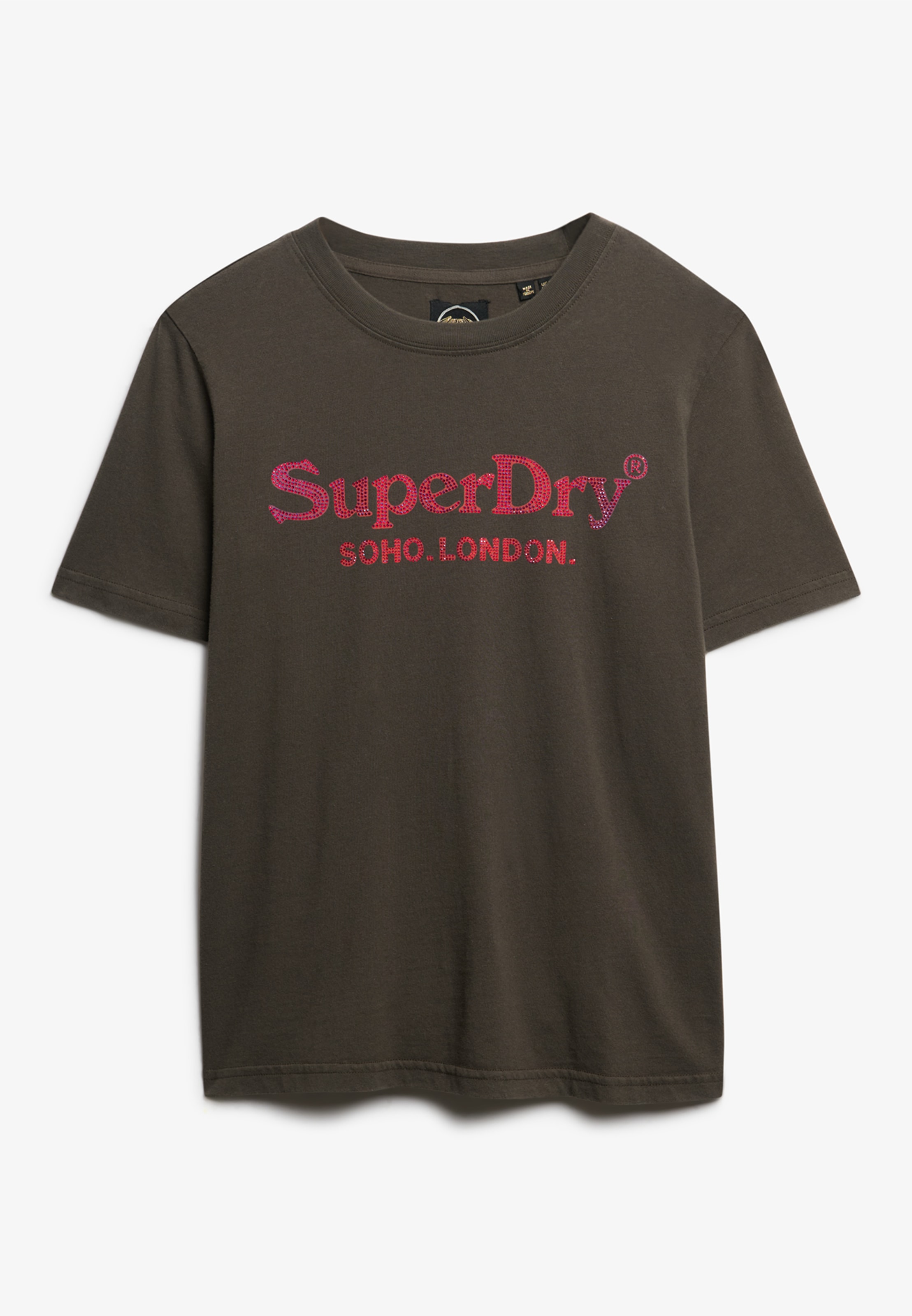Superdry Kurzarmshirt »VENUE METALLIC RELAXED TEE«