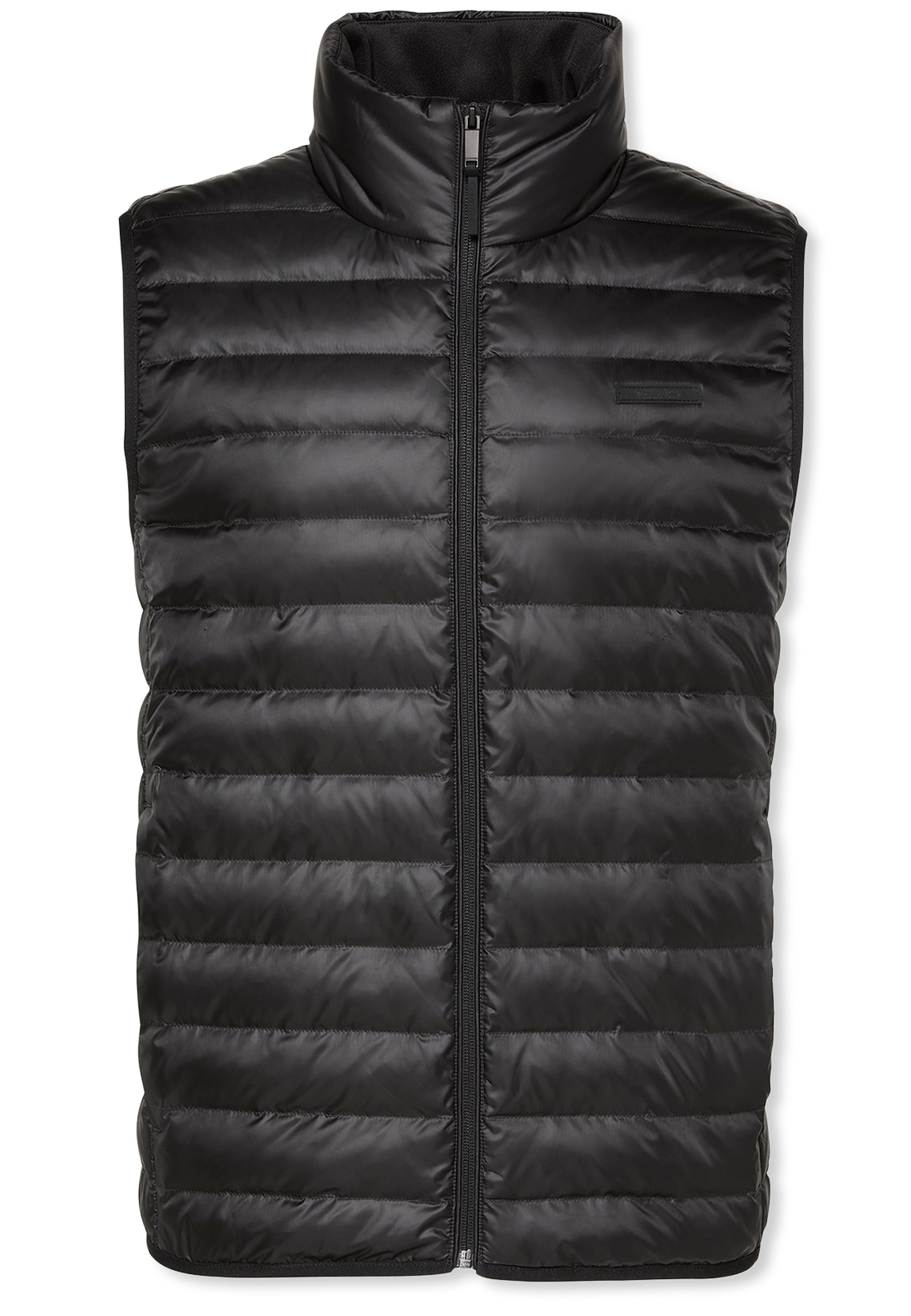 Calvin Klein Steppweste »SLVLSS LT WT NYLON PUFFER VEST« Mit Rundhalsausschnitt