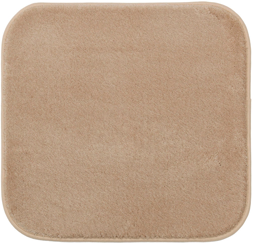 Gözze Badematte »Rio Premium« Höhe 18 mm rutschhemmend beschichtet fußbodenheizungsgeeignet | schnell trocknend Badteppich, Uni Farben, waschbar, rechteckig & rund erhältlich