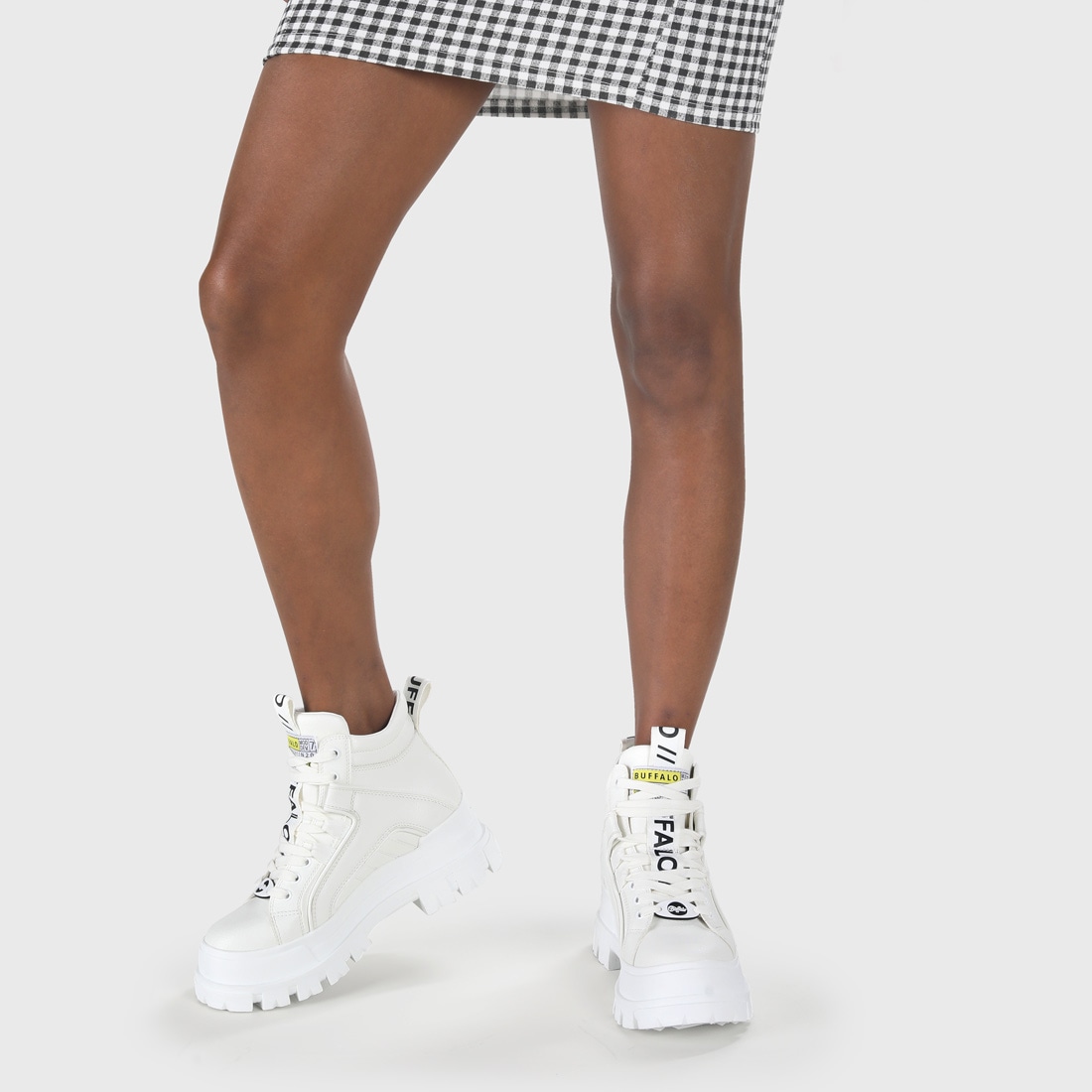 Buffalo Schnürboots »Aspha NC«  Stiefelette, High Top Sneaker mit Memory Foam-Innensohle