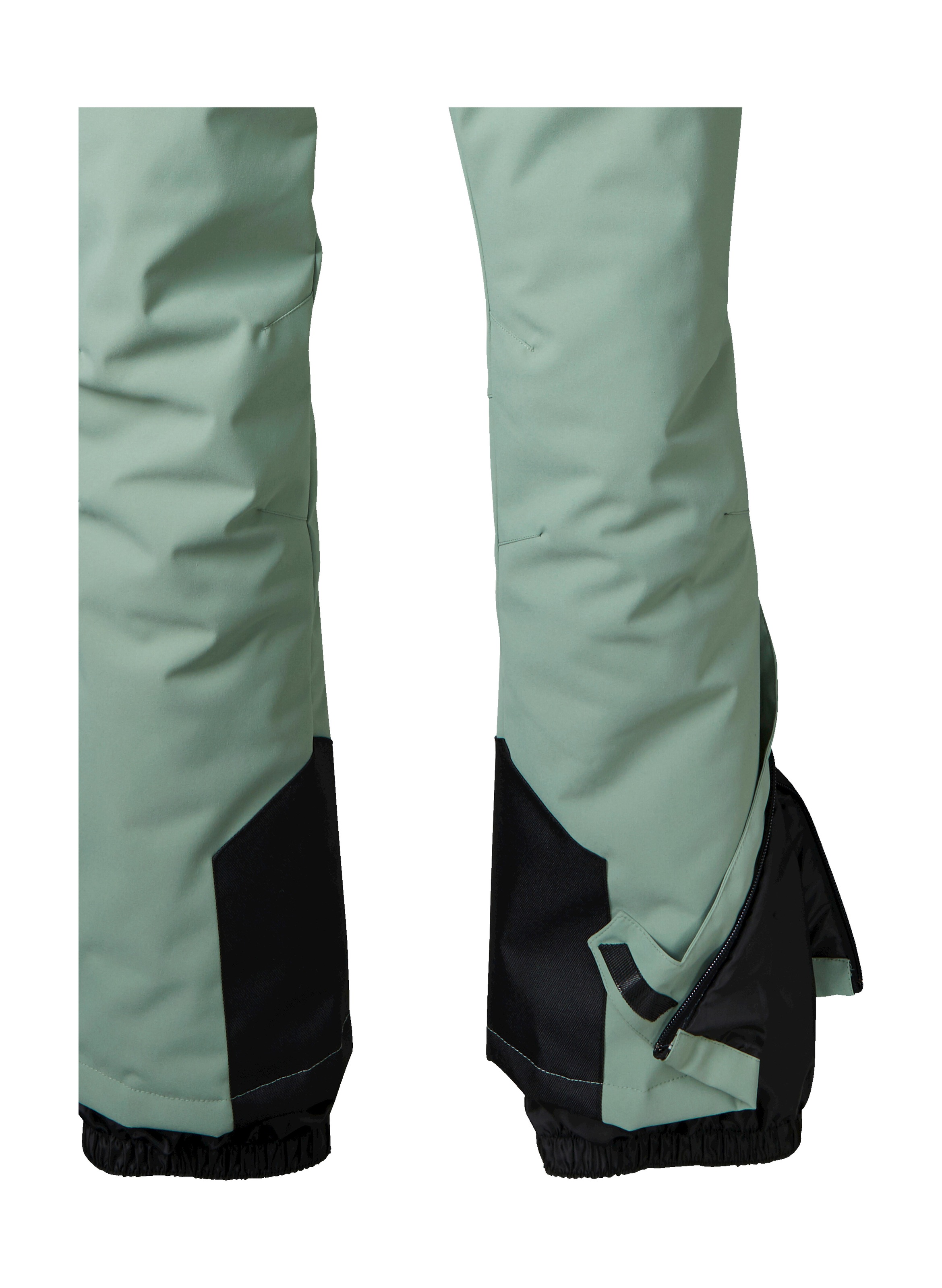 KSW 249 SKI PNTS - Damen Skihose  mit abnehmbaren Trägern - Grün