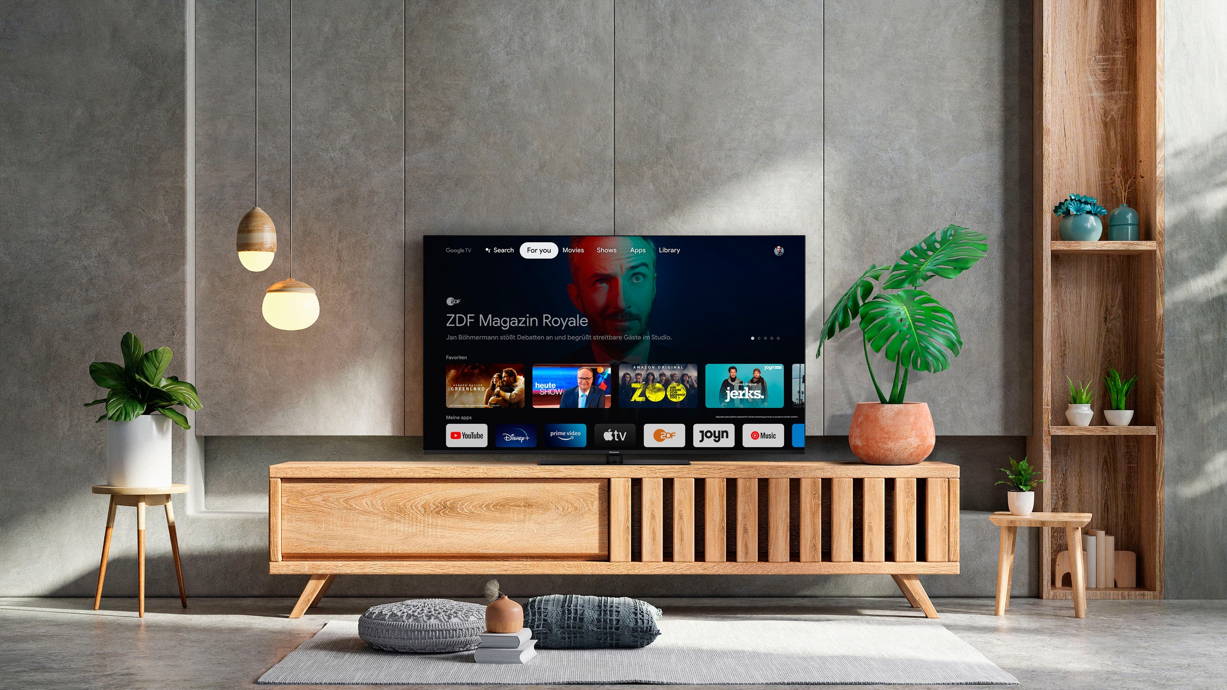 Panasonic LED-Fernseher »TX-55MX700E«, 4K Ultra HD, Google TV