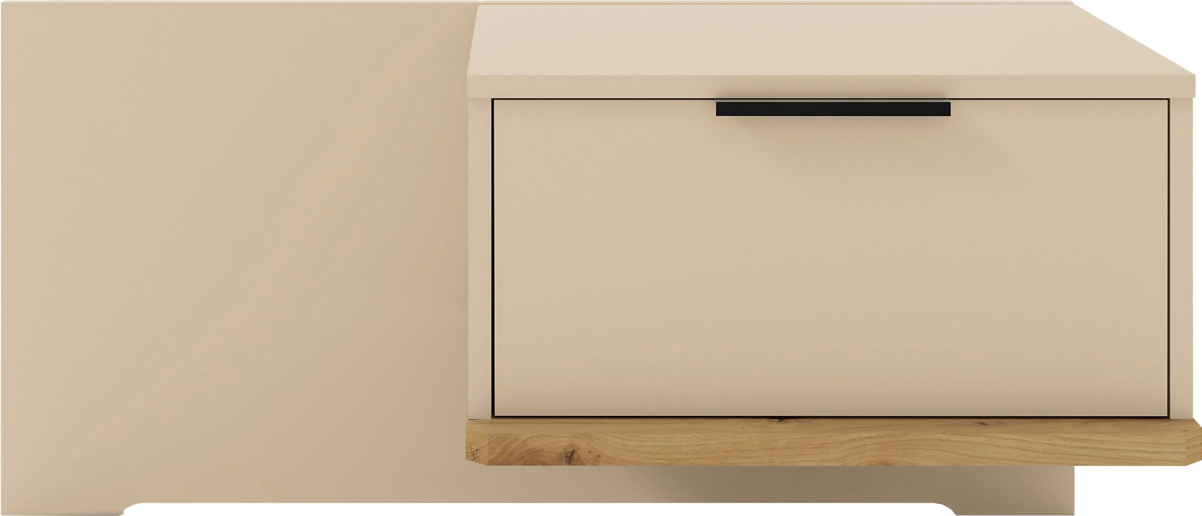 Musterring Nachtschrank »Isabelle« verschiedene Farben, Unterboden in Eiche, Maße B50/90 x H43 x T47 cm