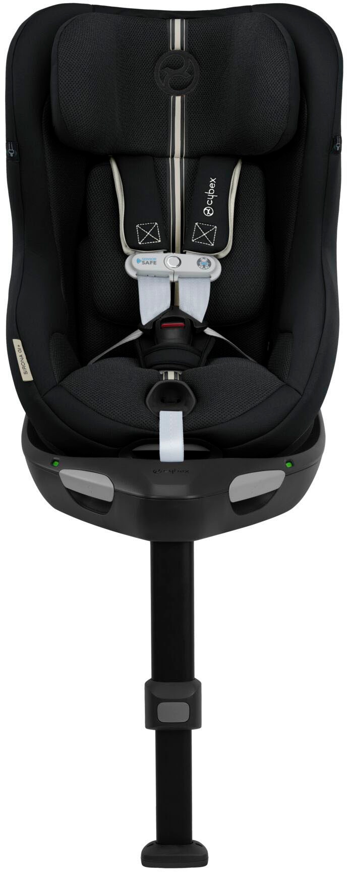 Cybex Autokindersitz »Cybex Gold, Sirona Gi i-Size Plus, moon black«, inklusive Base