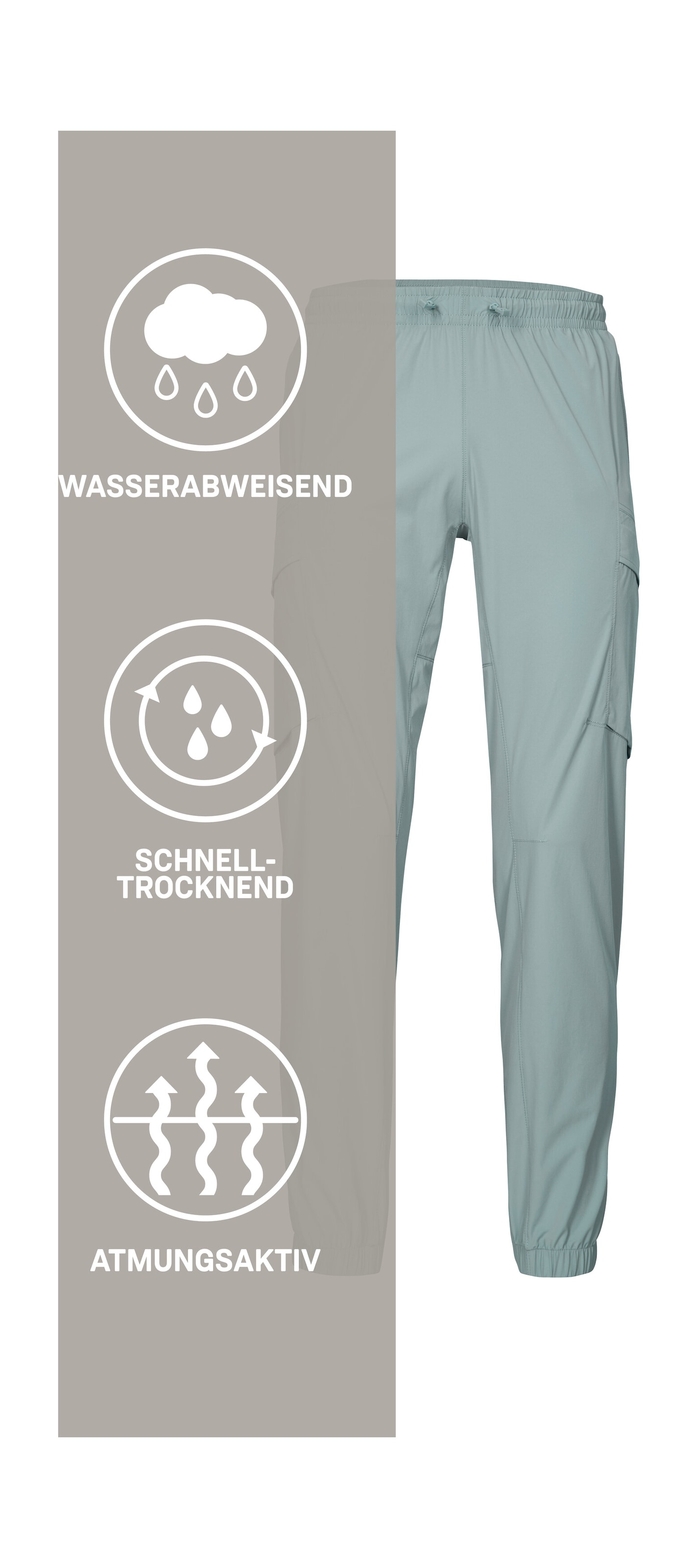 Killtec Funktionshose »KOS 183 MN PNTS«  Leichte, schnelltrocknende Herren-Funktionshose mit 4-Wege-Stretch
