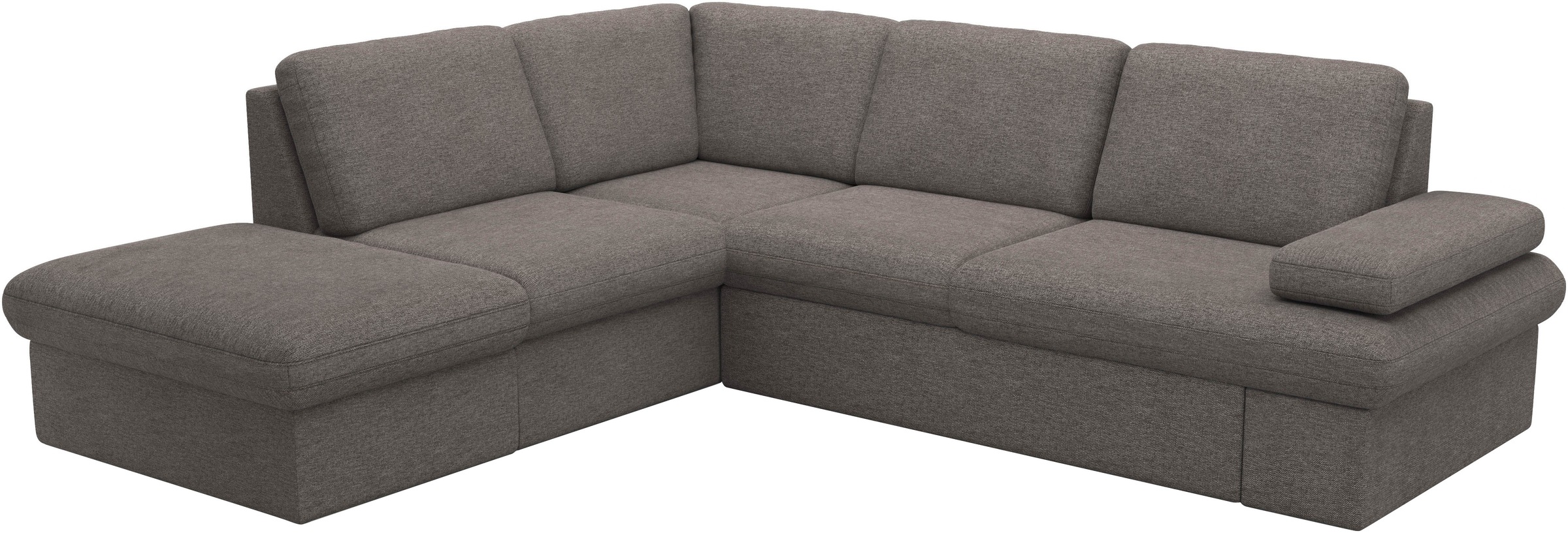 sit&more Ecksofa »Moreno«, mit Armteilverstellung,wahlweise mit Bettfunktion
