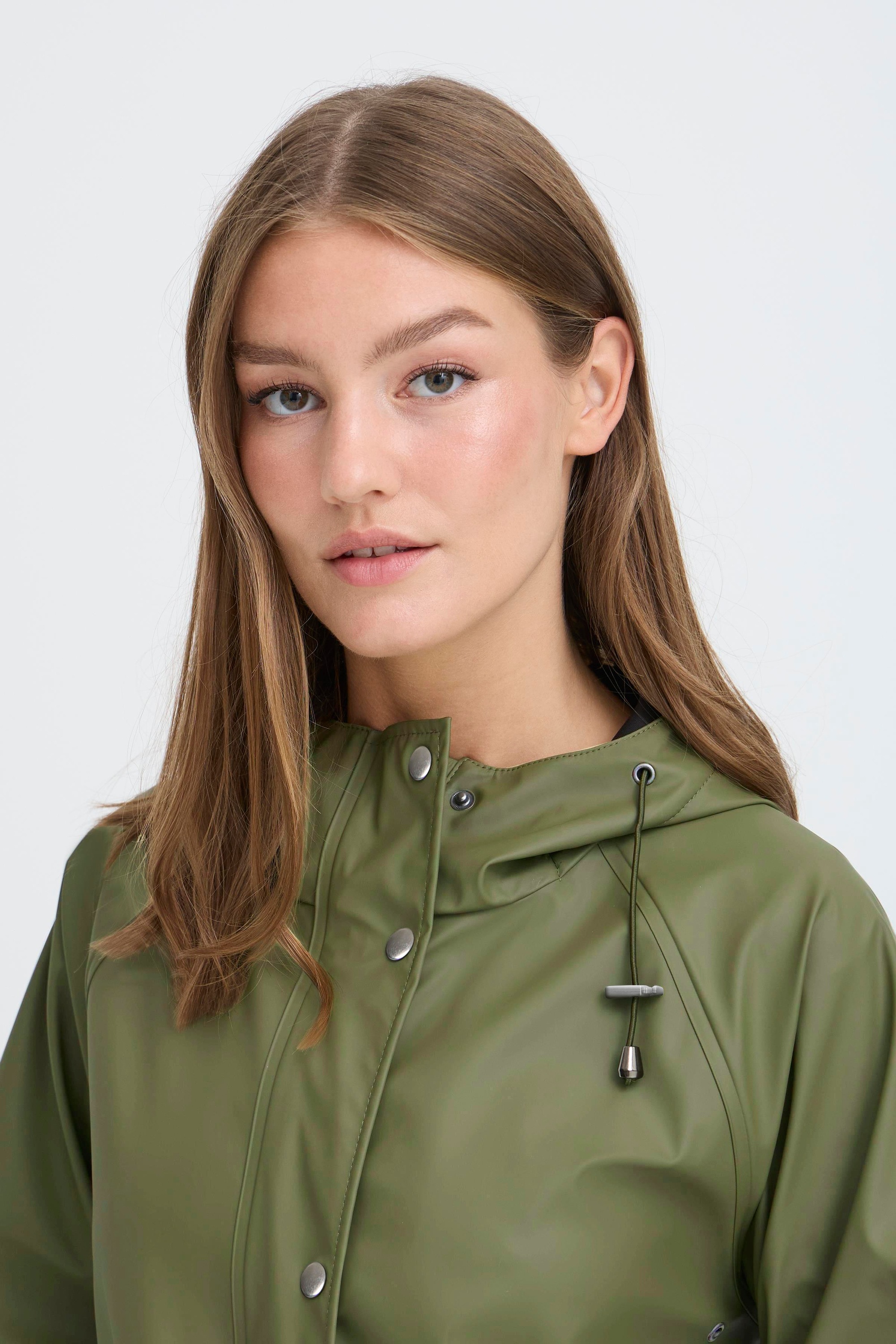 Ichi Regenjacke »Damen Regenmantel IHTAZI«