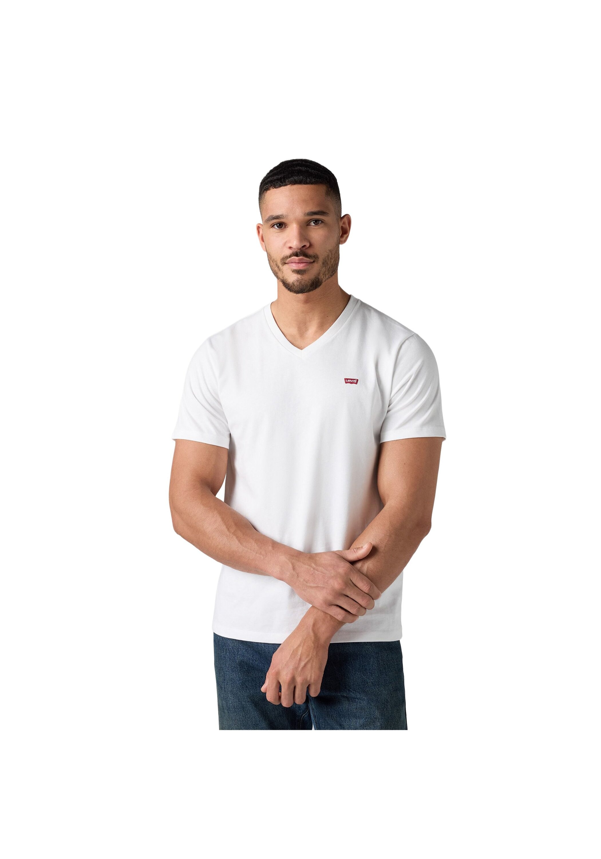 Levi's® T-Shirt »T-Shirt ORIGINAL HM VNECK 2P 2er Pack« 2