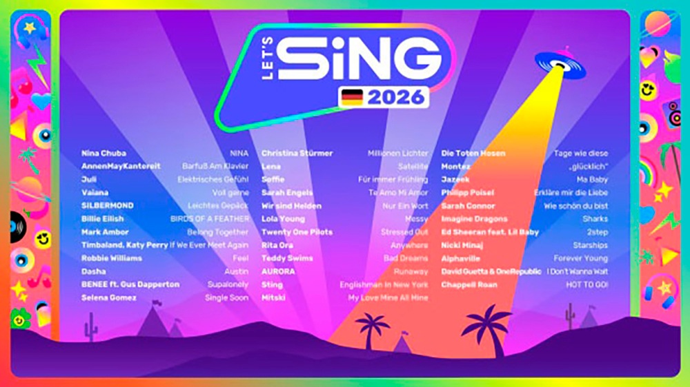 Ravenscourt Spielesoftware »Let’s Sing 2026 German Version (+ 2 Mics)«, Xbox Series X