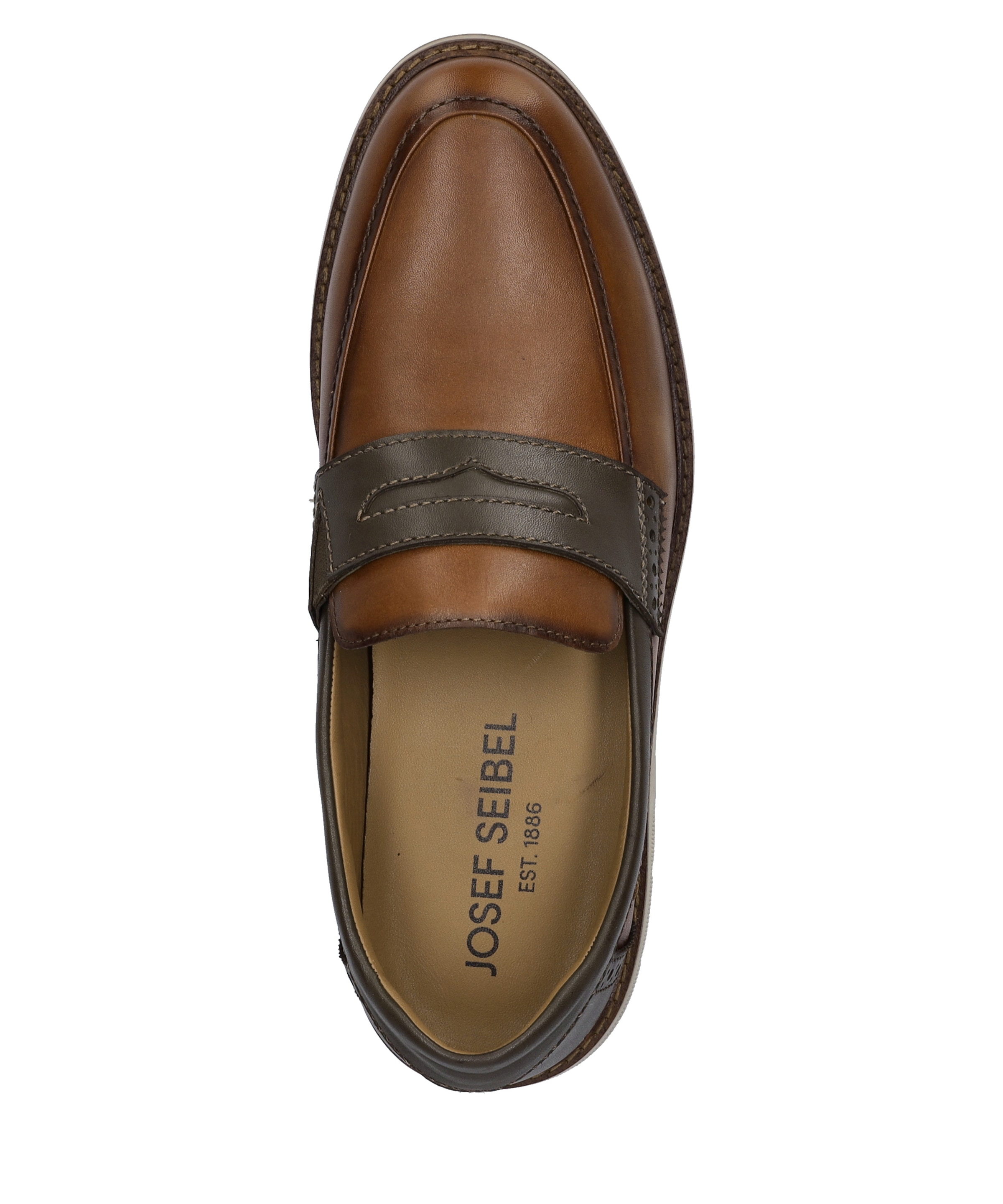 Josef Seibel Slipper »Stuart 08, camel-kombi«