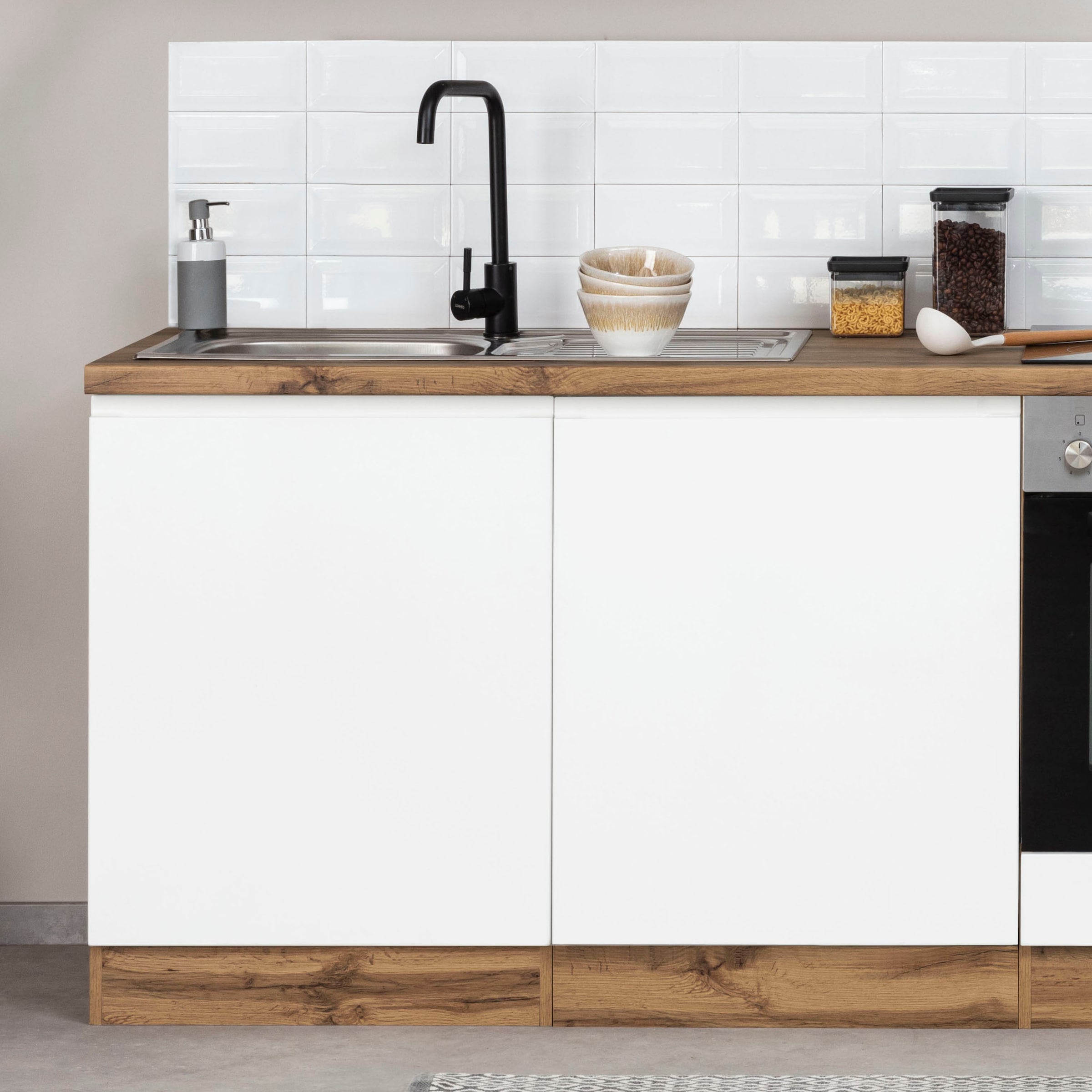 KOCHSTATION Spülenschrank »KS-Bruneck«, >>Bruneck