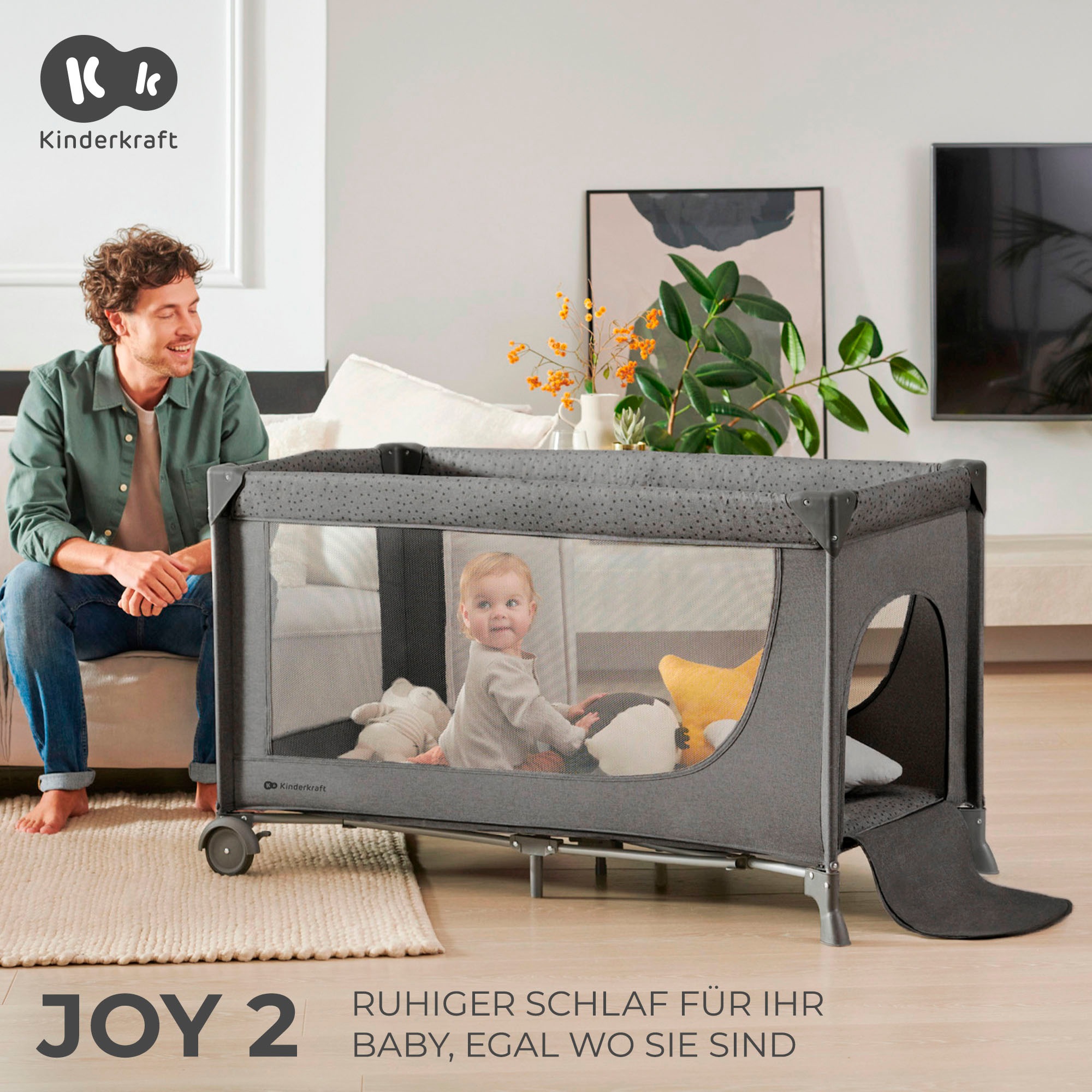 Kinderkraft Baby-Reisebett »JOY 2«