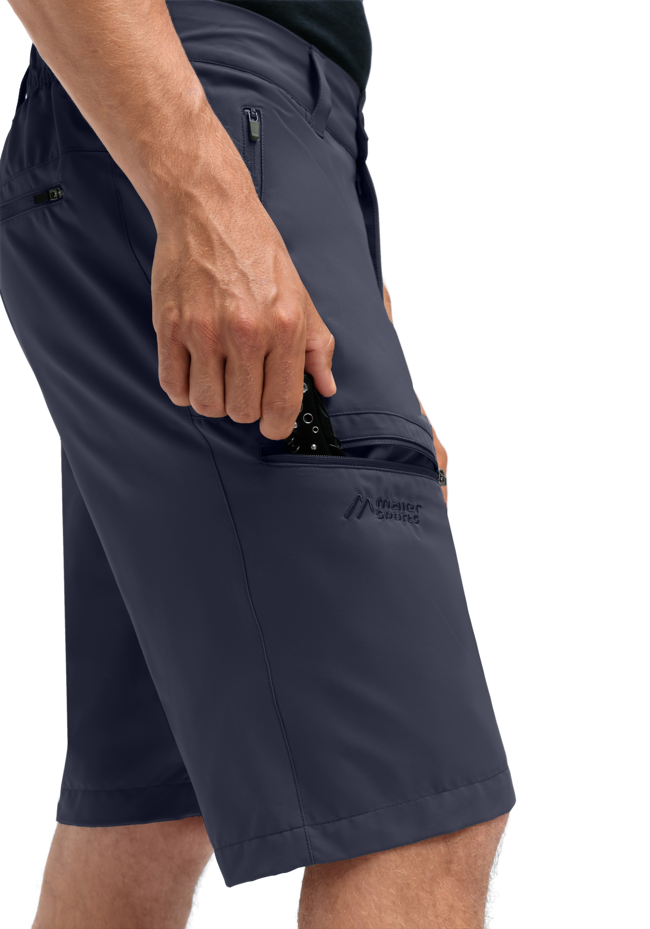 Maier Sports Outdoorhose »Nil Short Loop«  Herren Shorts, kurze Wanderhose, Outdoorhose 4 Taschen, Regular Fit