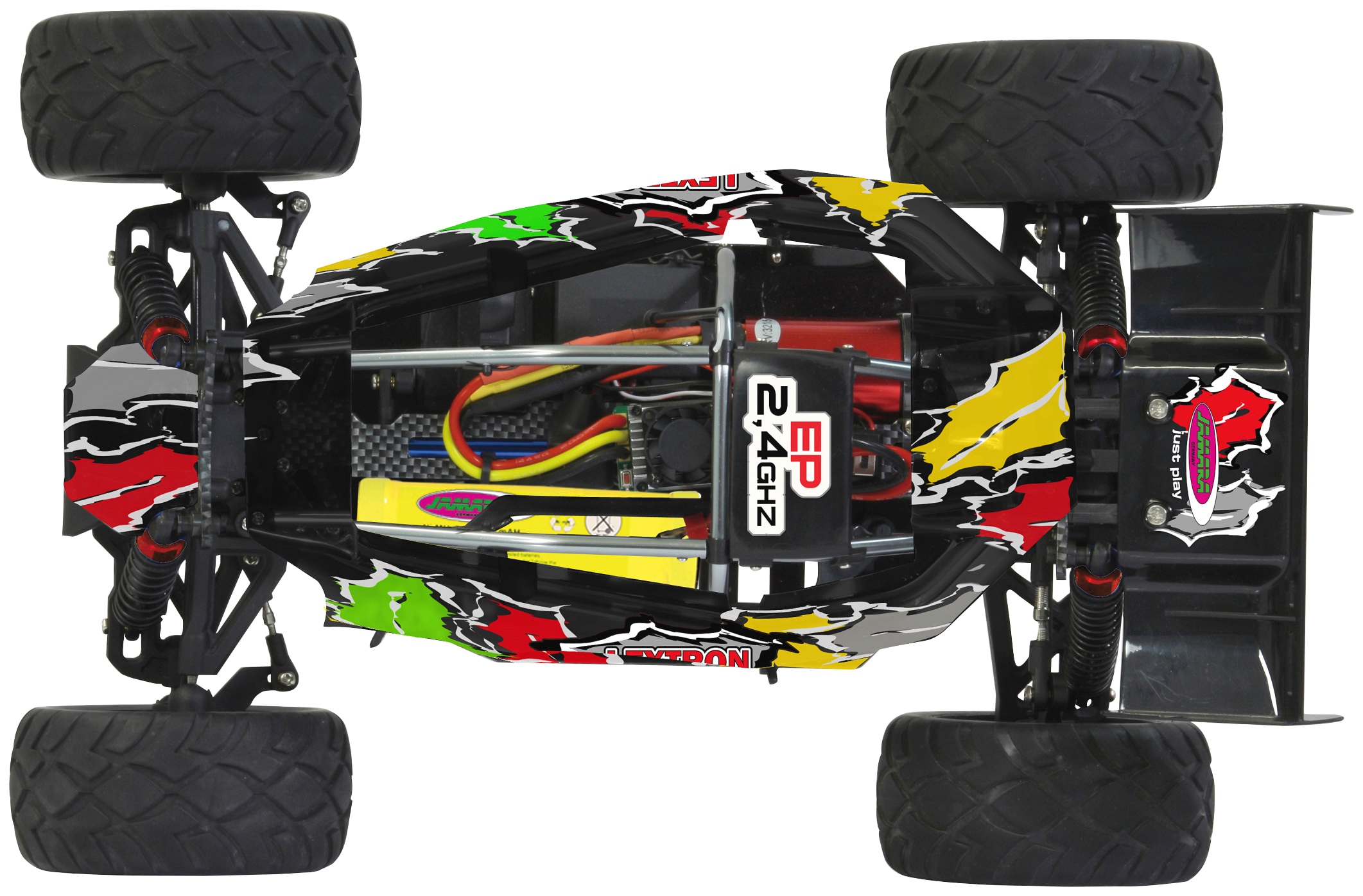 Jamara RC-Monstertruck »Lextron Desertbuggy 4WD«, 1:10, 2,4 GHz, mit LED