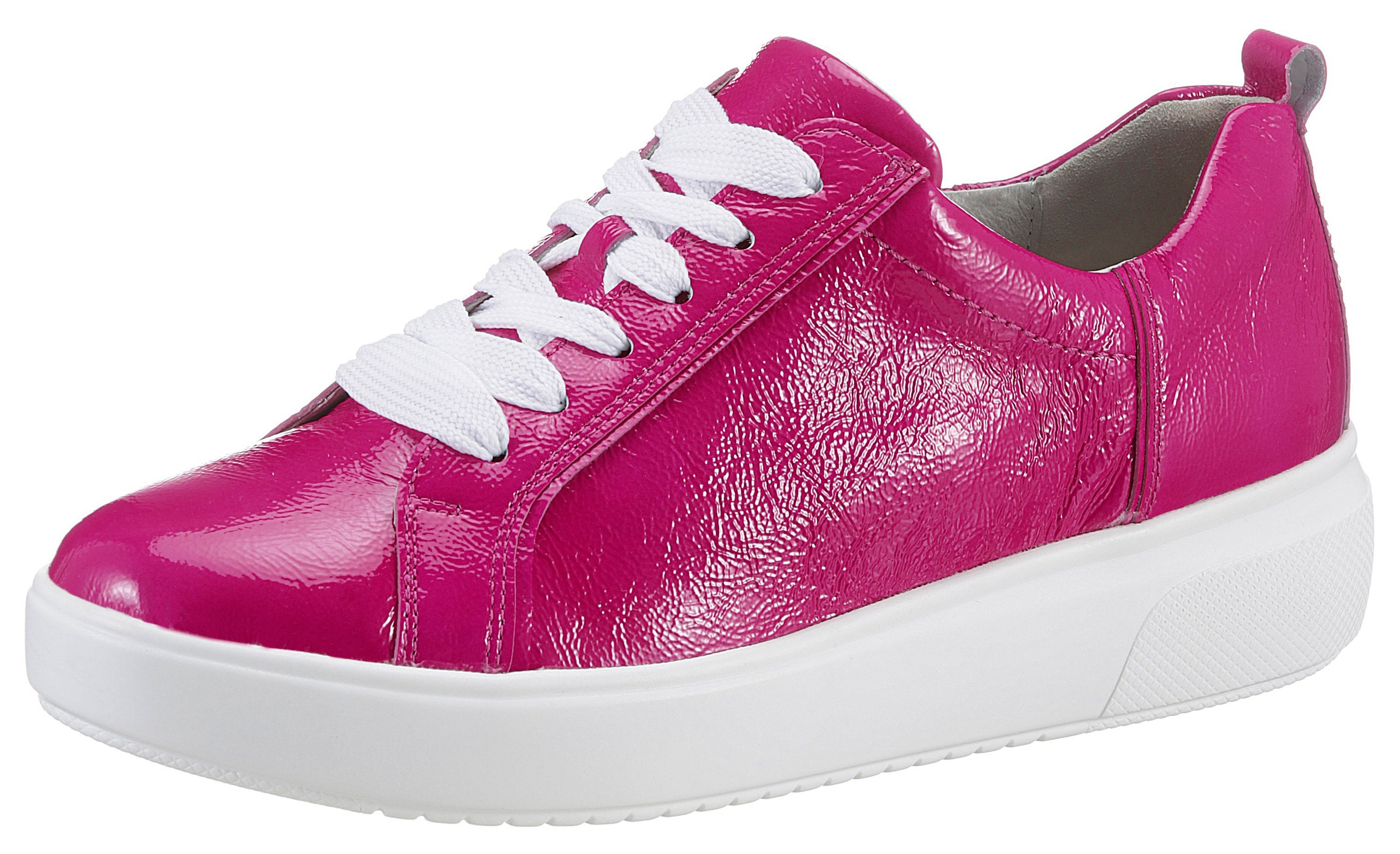 Waldläufer Plateausneaker »VIVIEN«, in glänzender Lack-Optik, G-Weite kaufen