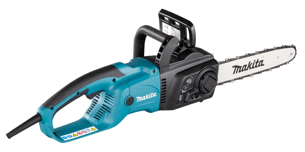 Makita Elektro-Kettensäge »»UC3551AK« 2.000 W, 14 m/s, 35 cm« leistungsfähig,werkzeuglose Kettenspannung +Ketten-und Schienenwechsel
