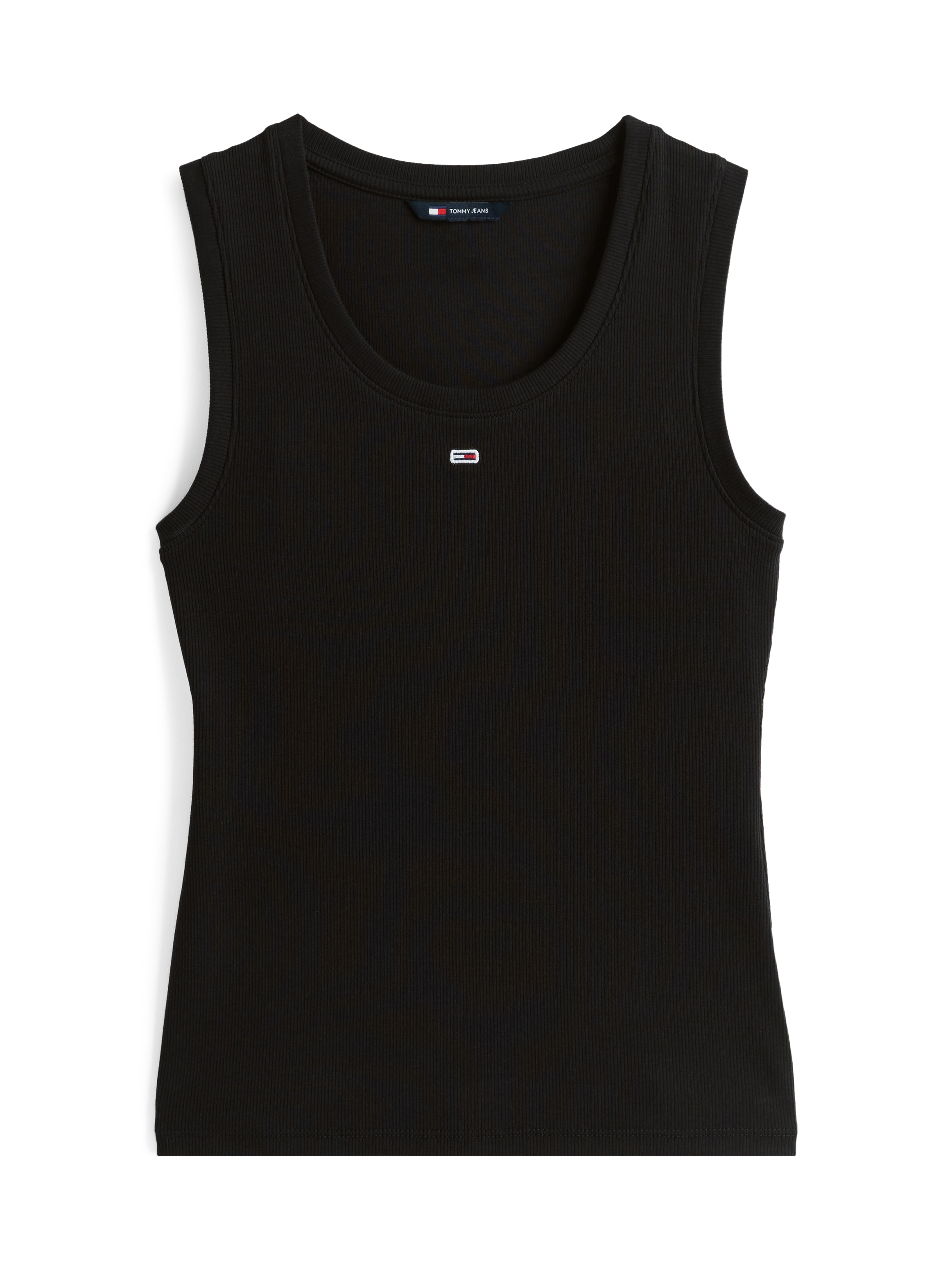 Tommy Jeans Tanktop »TJW ESSENTIAL RIB TANK EXT«, mit Logostickerei
