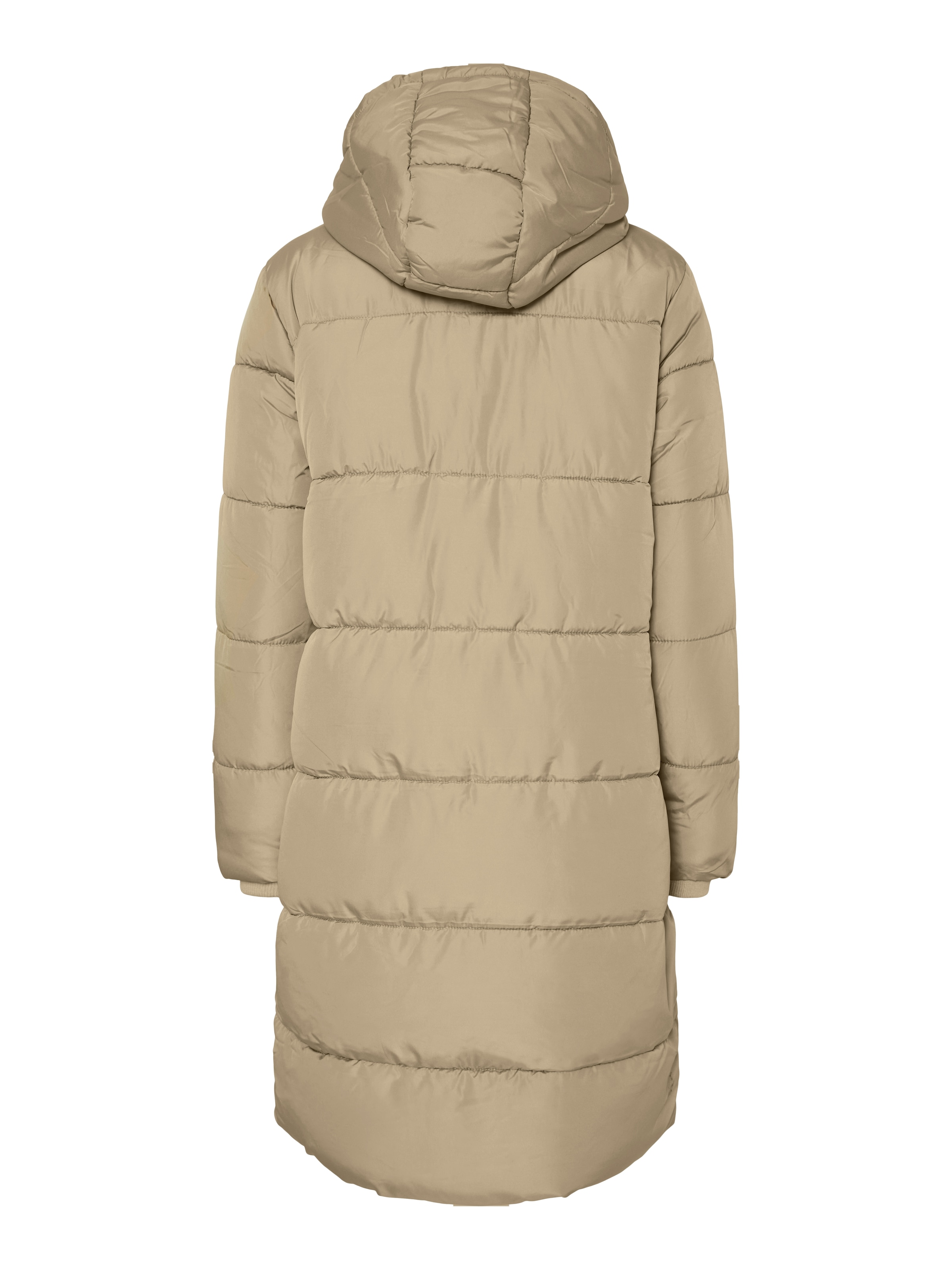 pieces Steppmantel »PCBEE NEW LONG PUFFER JACKET NOOS BC« Kunstfaser