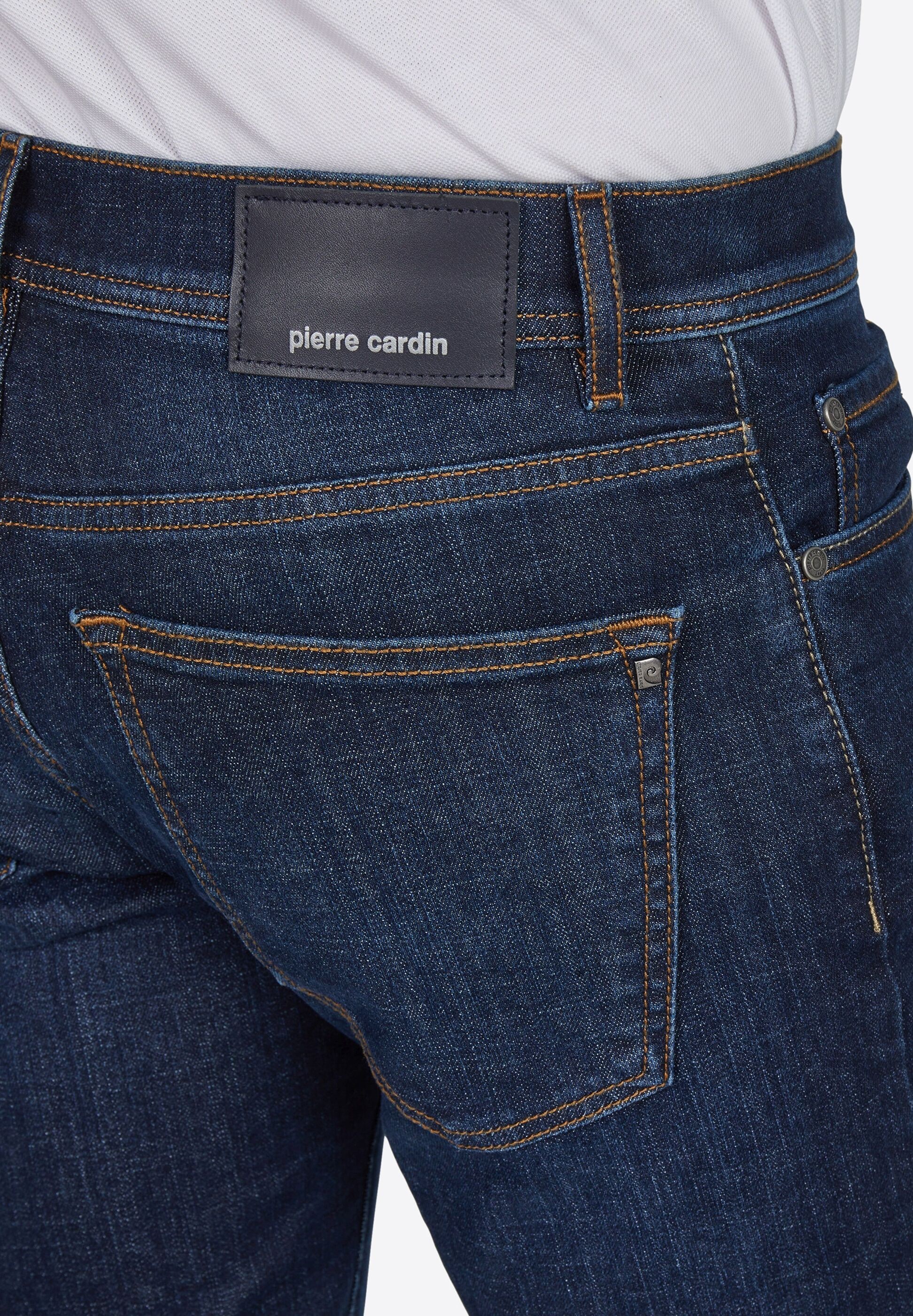 Pierre Cardin Gerade Jeans »Laval« mit Dornschlaufe für die Gürtelschnalle