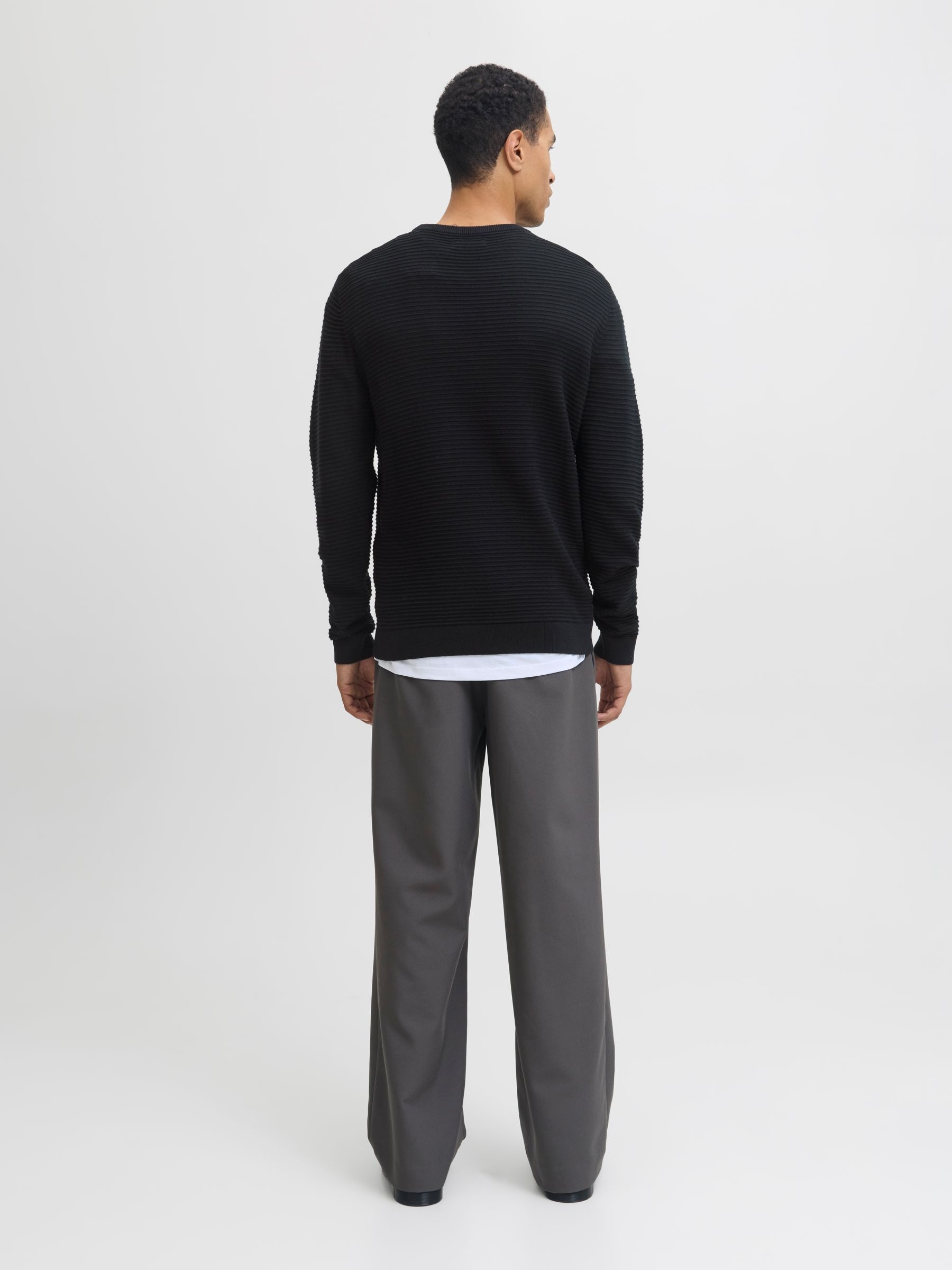 Jack & Jones Rundhalspullover »JJOTTO KNIT CREW NECK AW25«