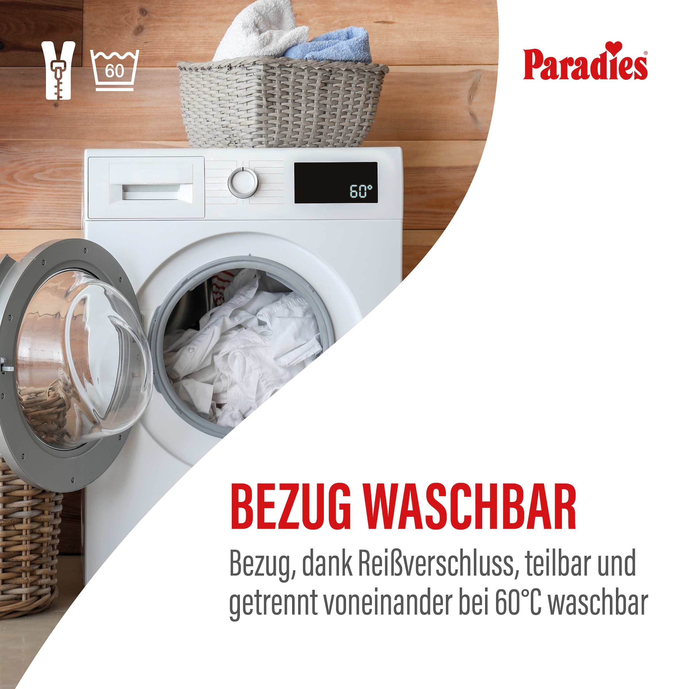 Paradies »Neuheit: Paradies Perfekta TFK, 90x200, 140x200 cm & weitere Größen« 22 cm hoch Raumgewicht: 35 kg/m³ 1.000 Federn 1 Stk. tlg. Matratze mit 1.000 Federn für maximale Punktelastizität und Komfort