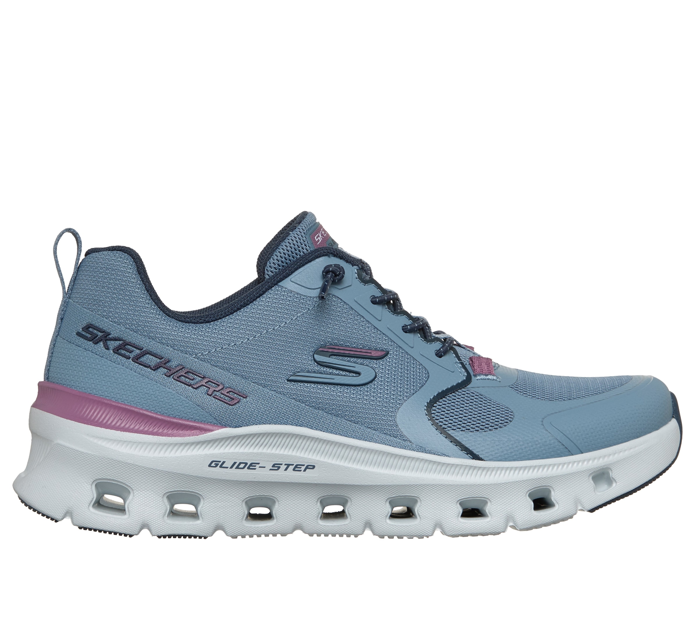 Skechers Slip-On Sneaker »GLIDE-STEP PRO«  Schlupfschuh, Halbschuh, Freizeitschuh, mit elastischen Schnürsenkeln