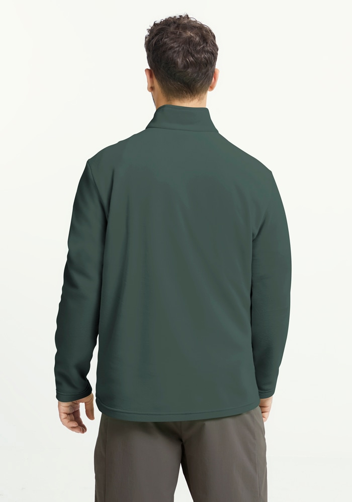 Jack Wolfskin Fleecepullover »TAUNUS 100 HZ M«, mit Reißverschluss, wasserabweisend, windabweisend, atmungsaktiv
