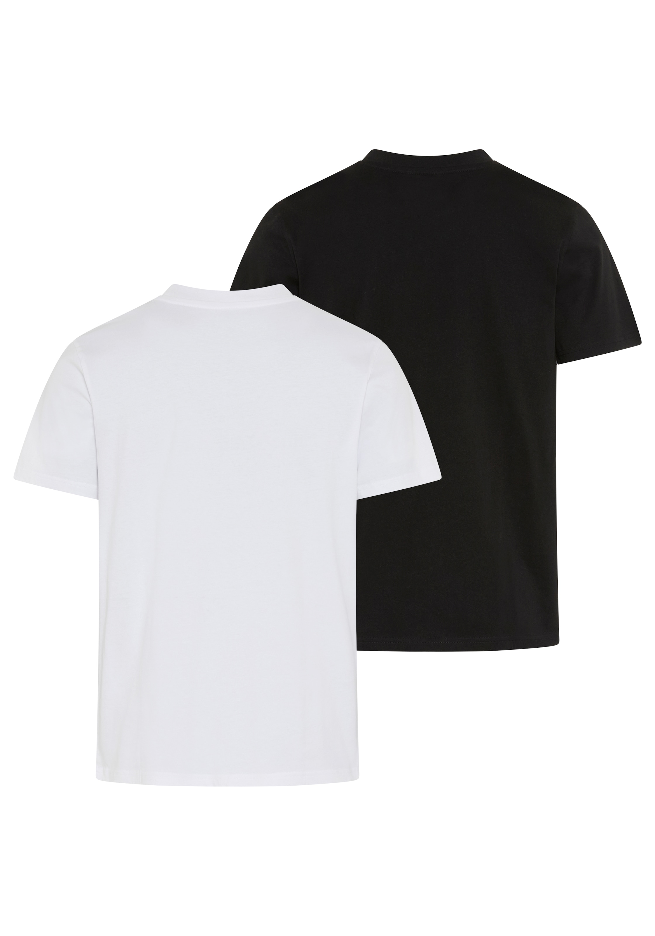 Quiksilver T-Shirt »WAYBACK TWISTED TIDES SHORT SLEEVE PACK« 2 2er-Pack, Kurzarm-Design, Rundhalsausschnitt, aus Baumwolle