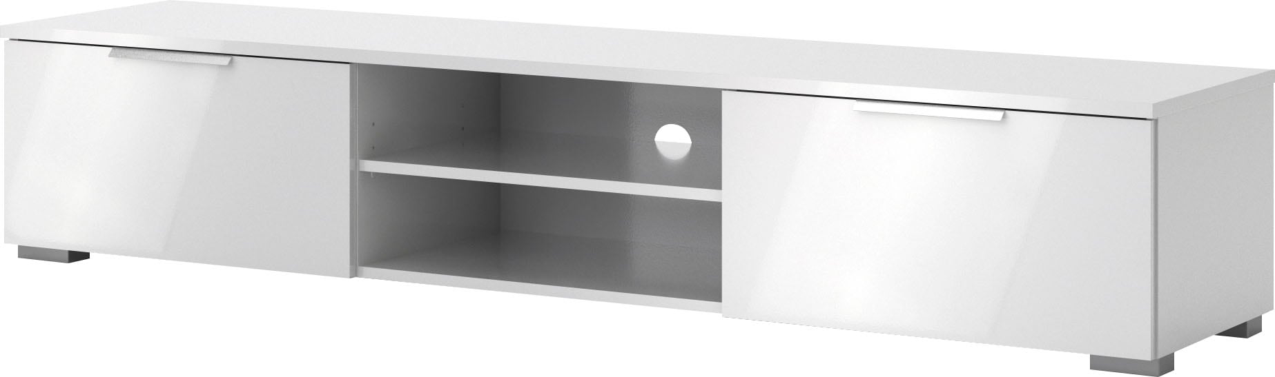 INOSIGN TV-Board »Match, TV-Möbel, Fernsehtisch, TV-Unit, Media-Möbel, Sideboard,«, mit 2 Schubladen und 1 offenen Fach, Breite 172,7 cm, Höhe 33 cm