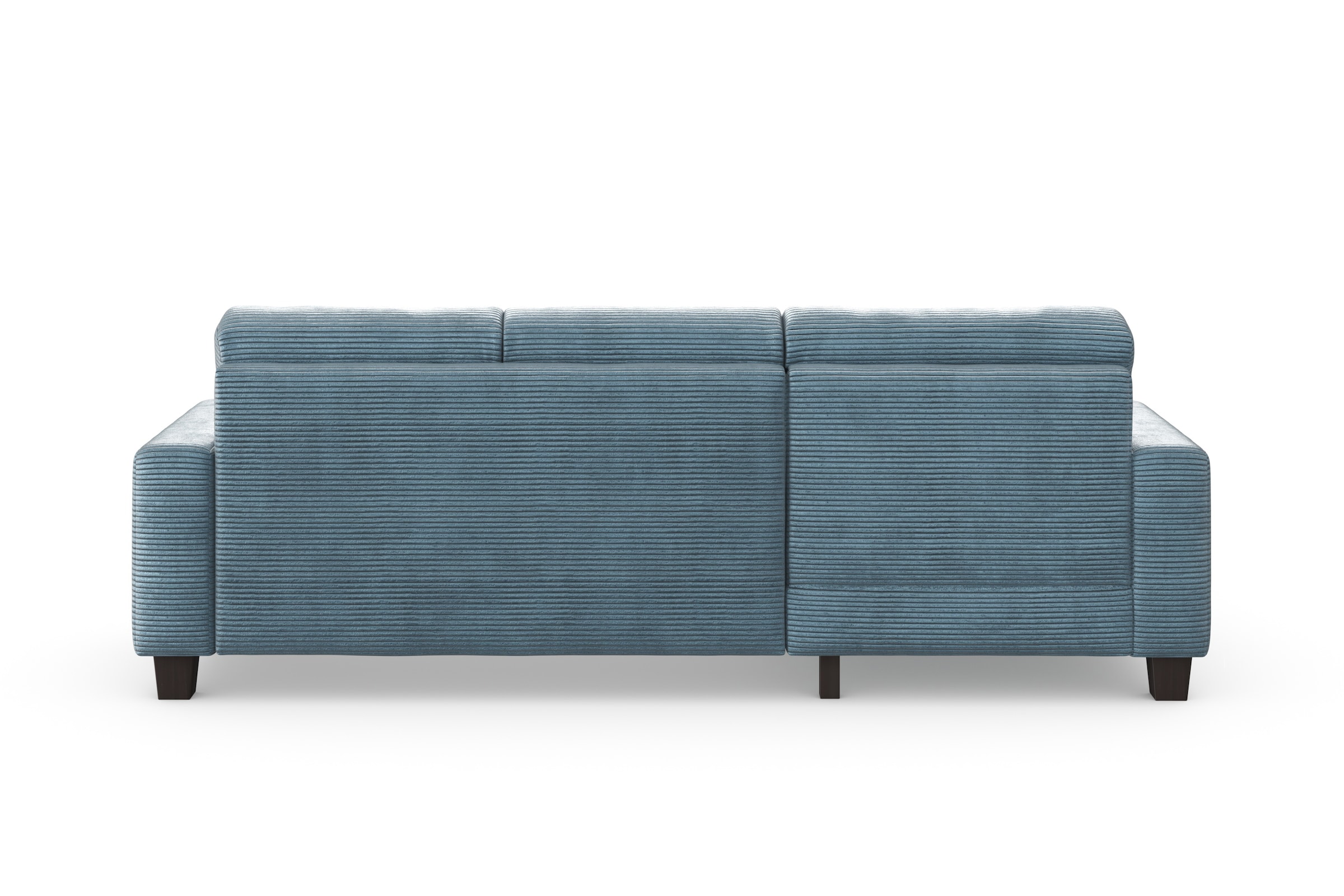 Home affaire Ecksofa »Summer L-Form« mit Recamiere, mit oder ohne Bettfunktion und Bettkasten, Cord-Bezug,