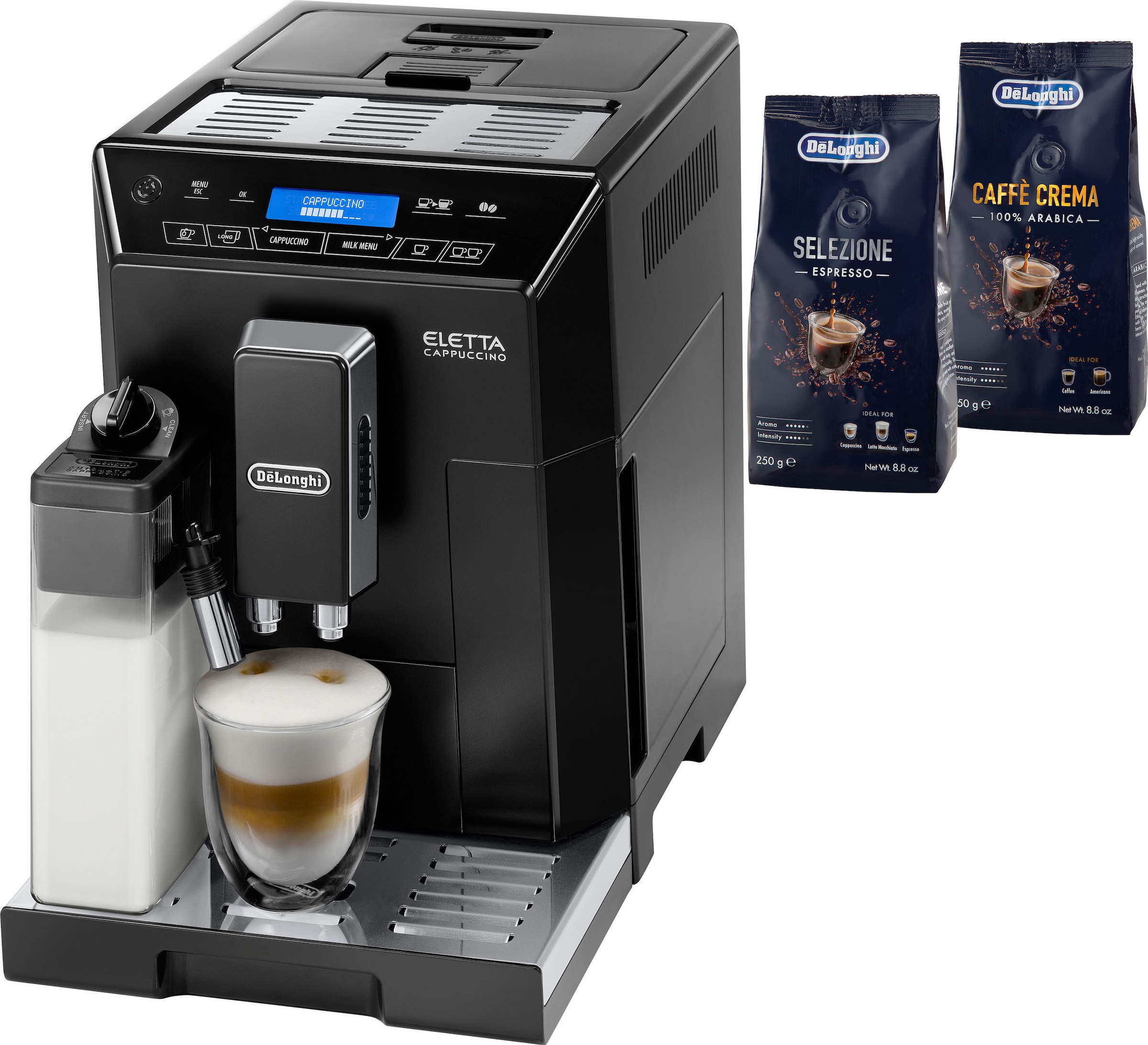 Kaffeevollautomat »Eletta Cappuccino ECAM 44.668.B«