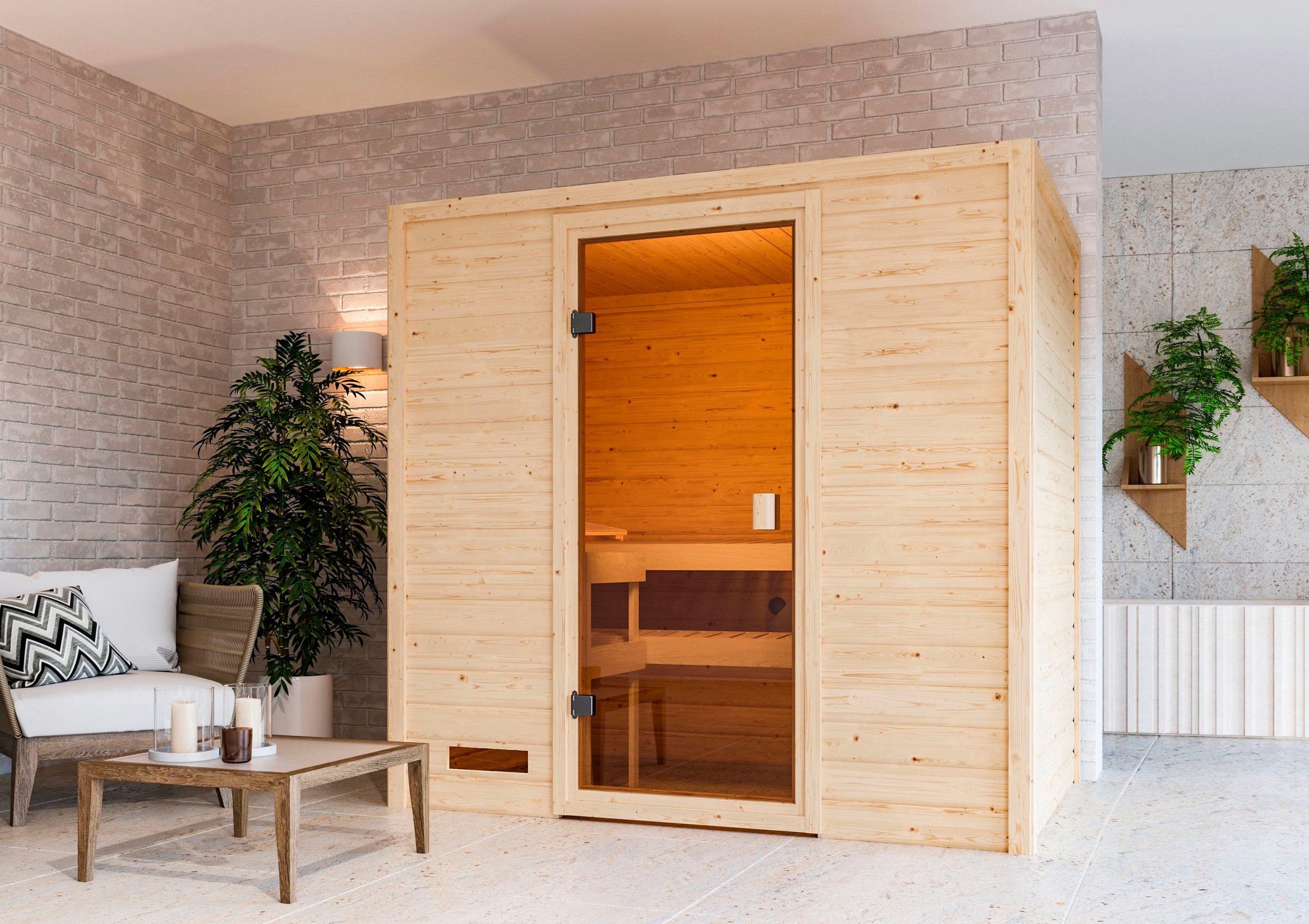 welltime Sauna »Sunie«, ohne Ofen