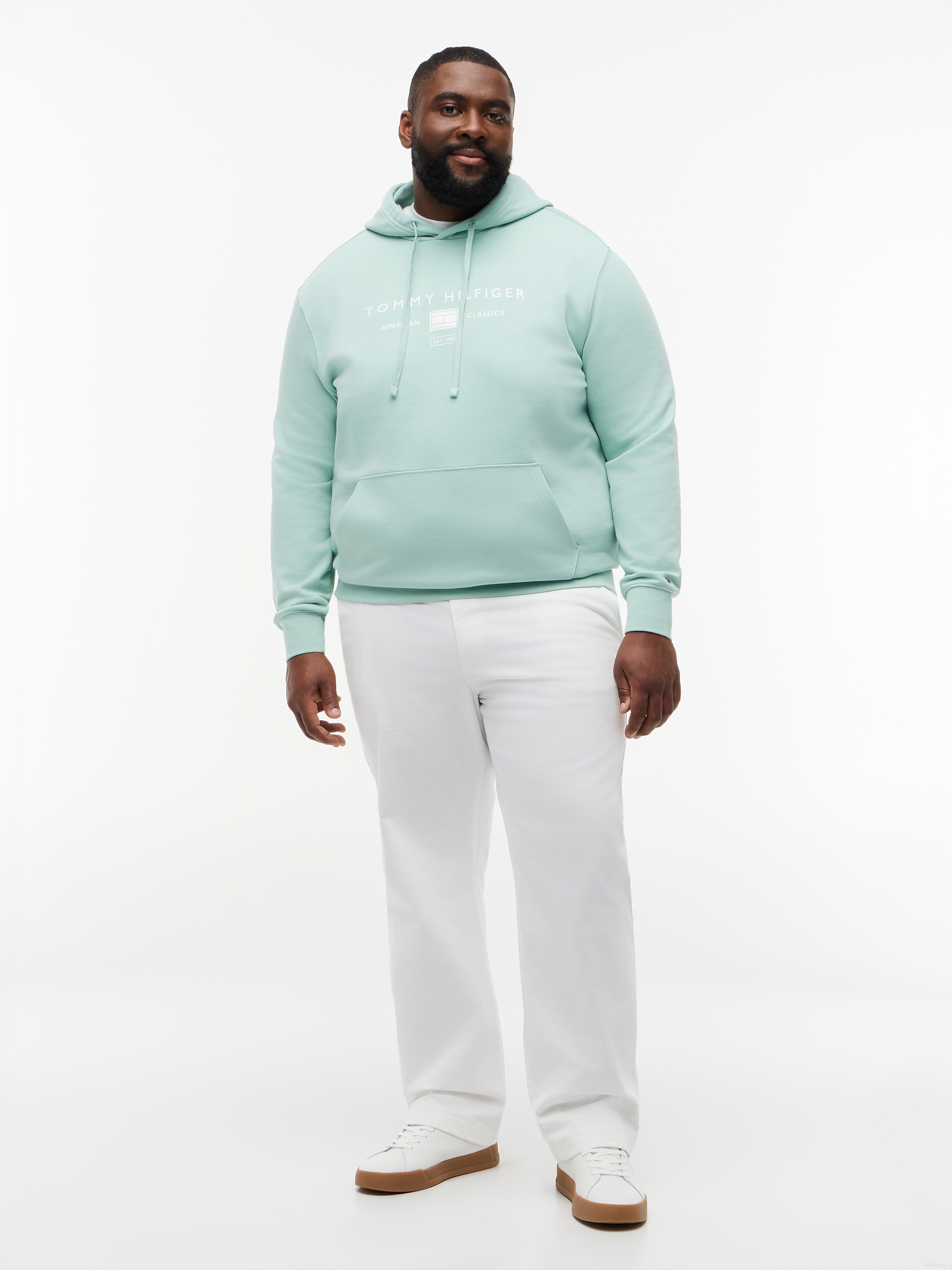 Tommy Hilfiger Big & Tall Hoodie »BT-BRAND L0VE TR MONO STOCK«, Große Größen, normale Passform
