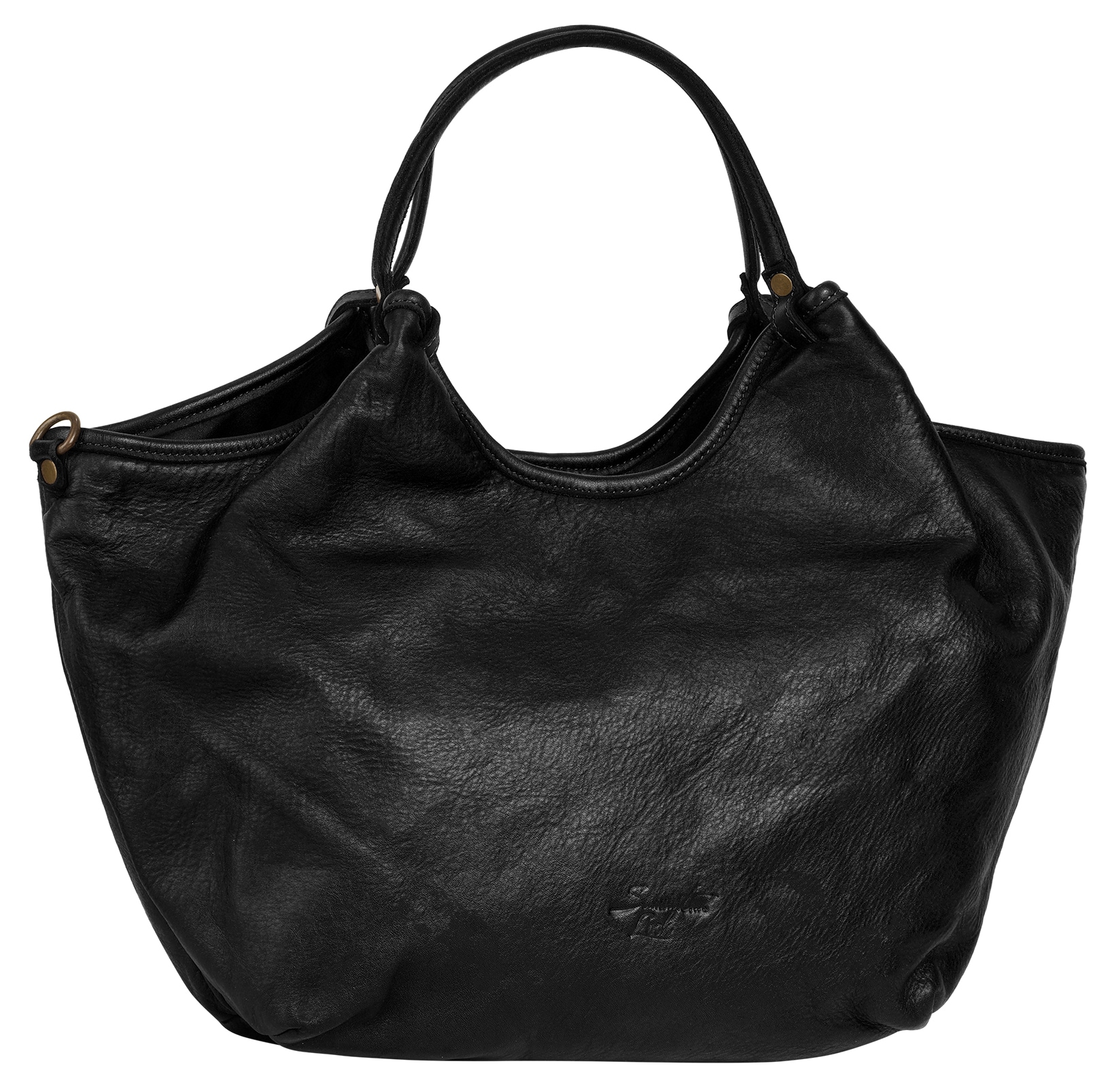 Samantha Look Henkeltasche, echt Leder, Made in Italy