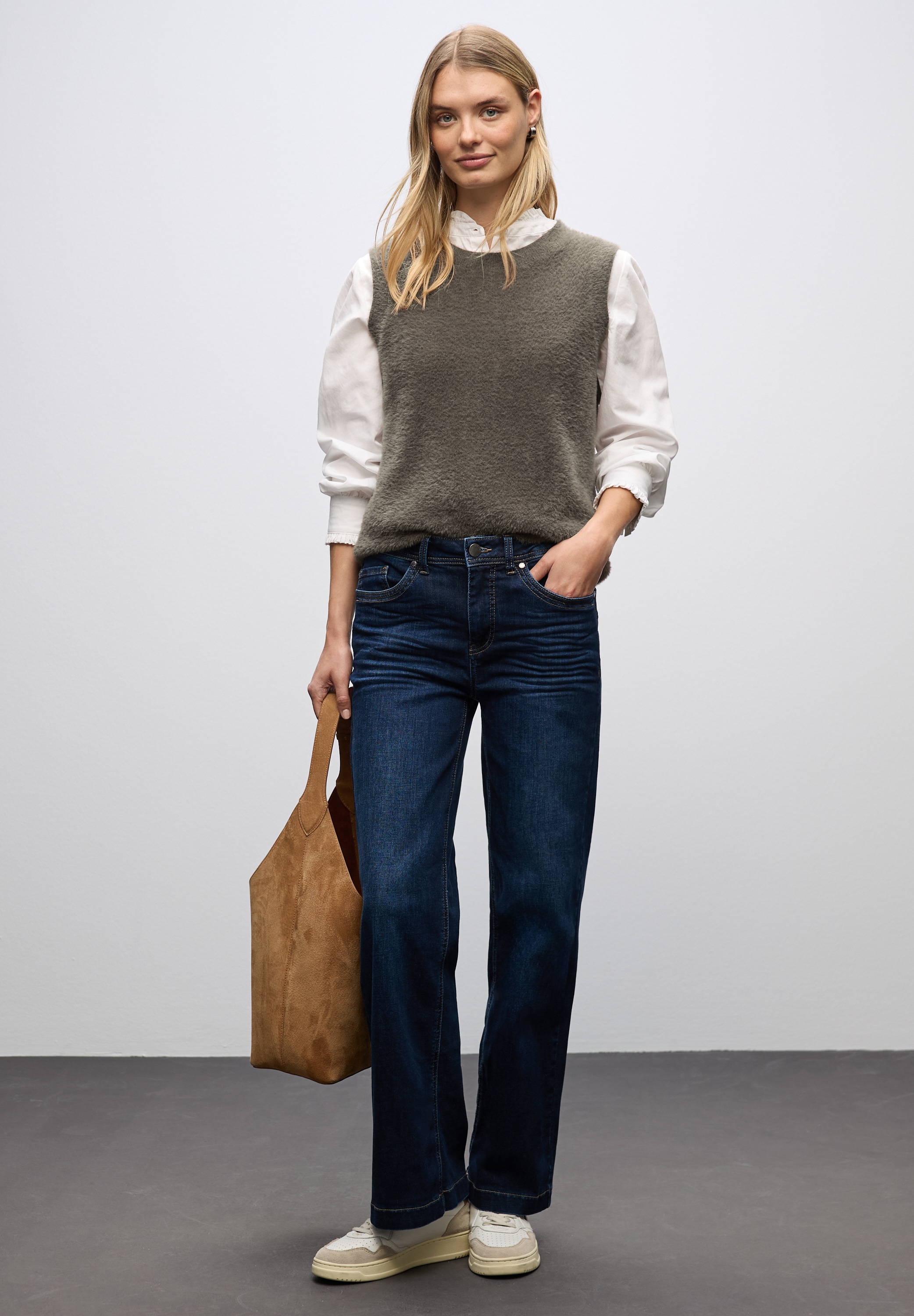 STREET ONE Pullunder aus kuschelig weicher Qualität, Regular Fit